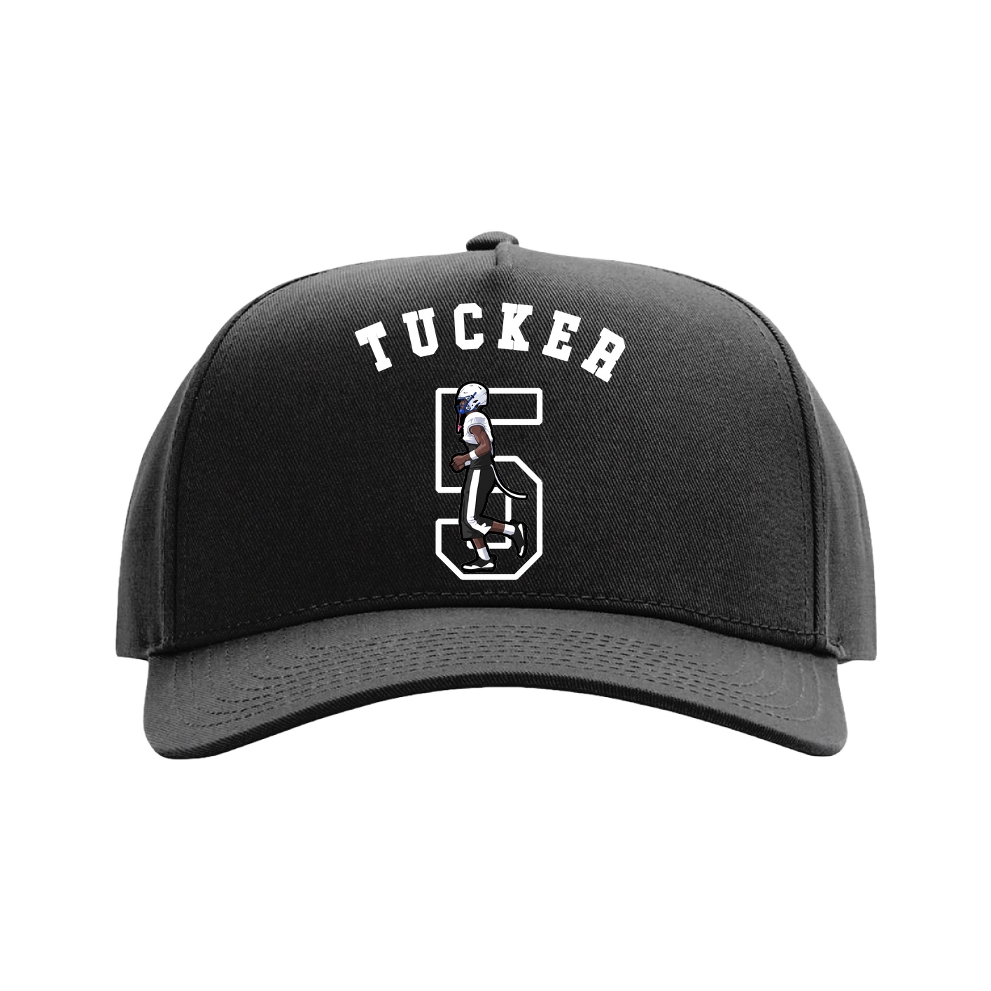 Full Fabric Five-Panel Champ Cap