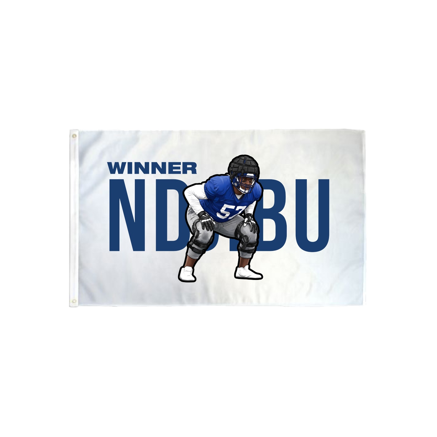 3x5 Flag — Player Name in Classic