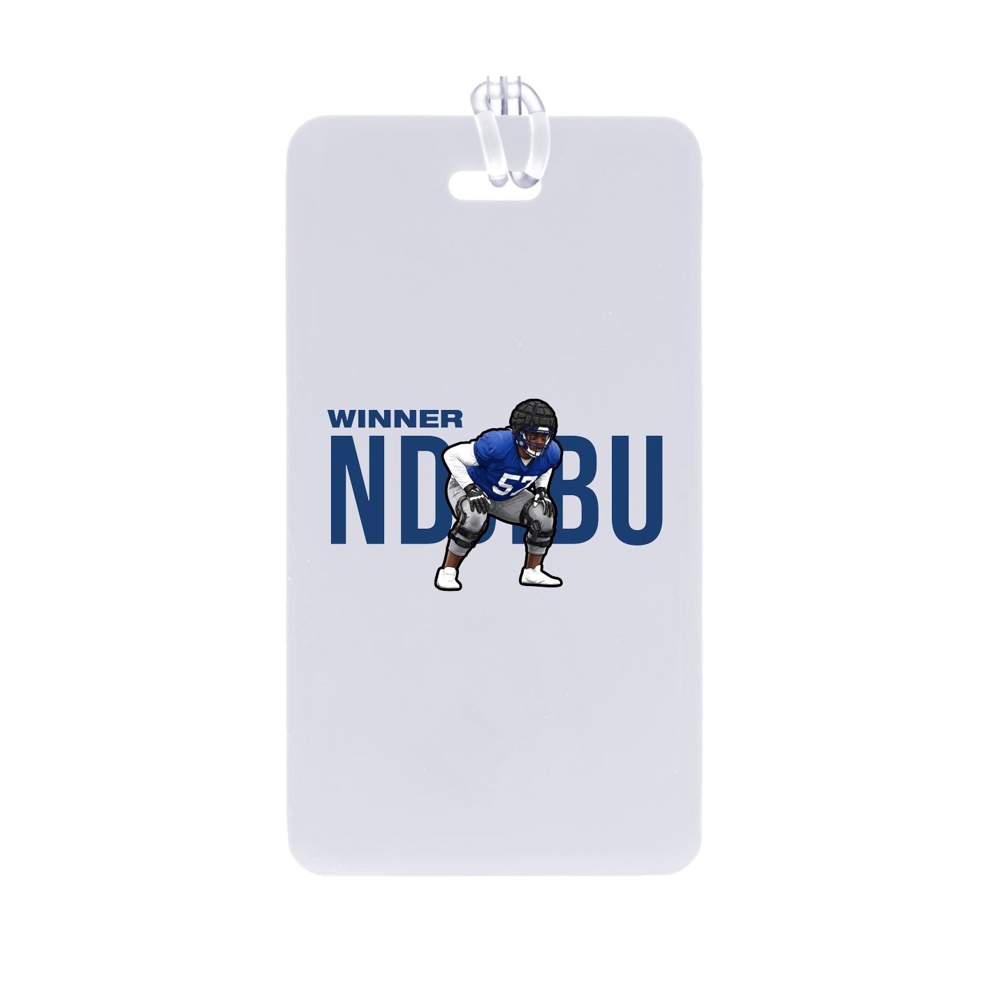Bag Tag — Player Name in Classic