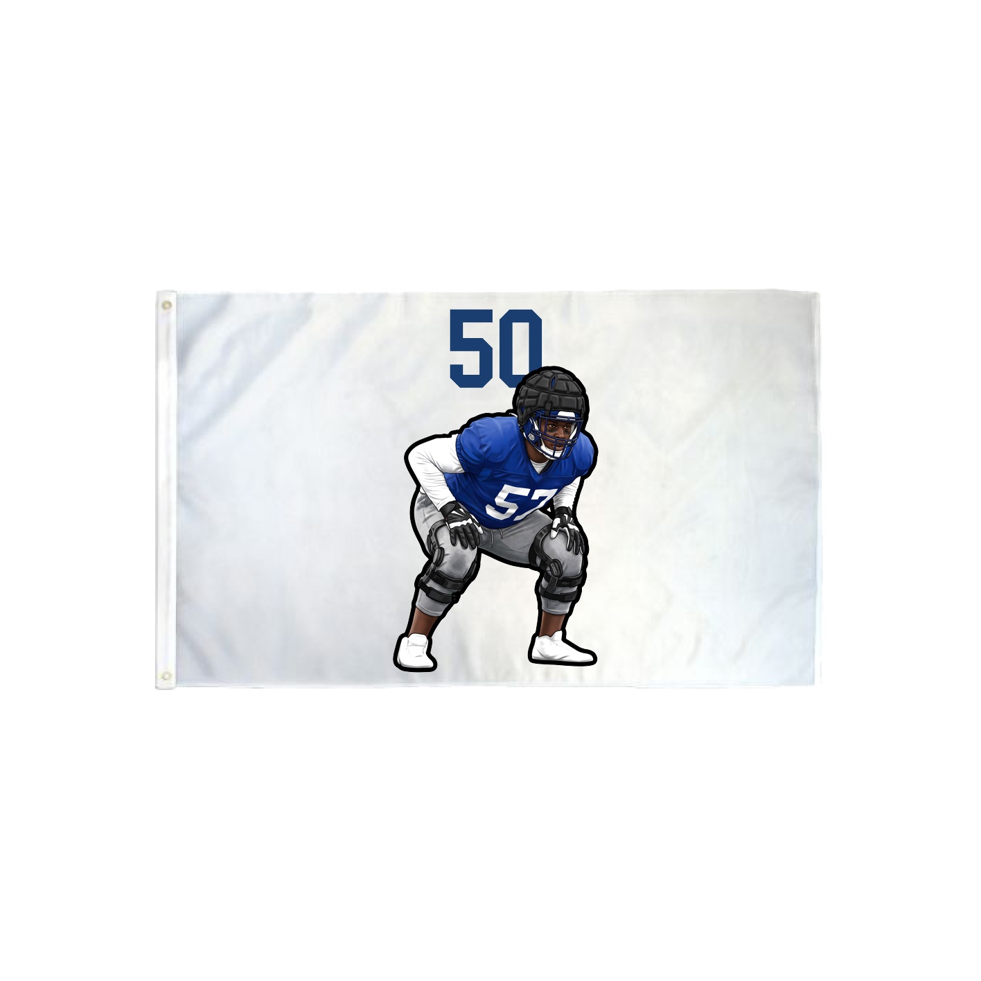 3x5 Flag — Number Top in Classic