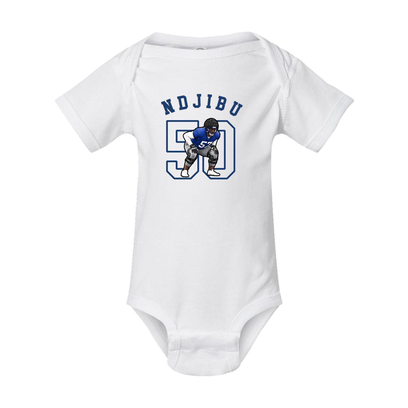 Baby Onesie — Shirsey Arch in White