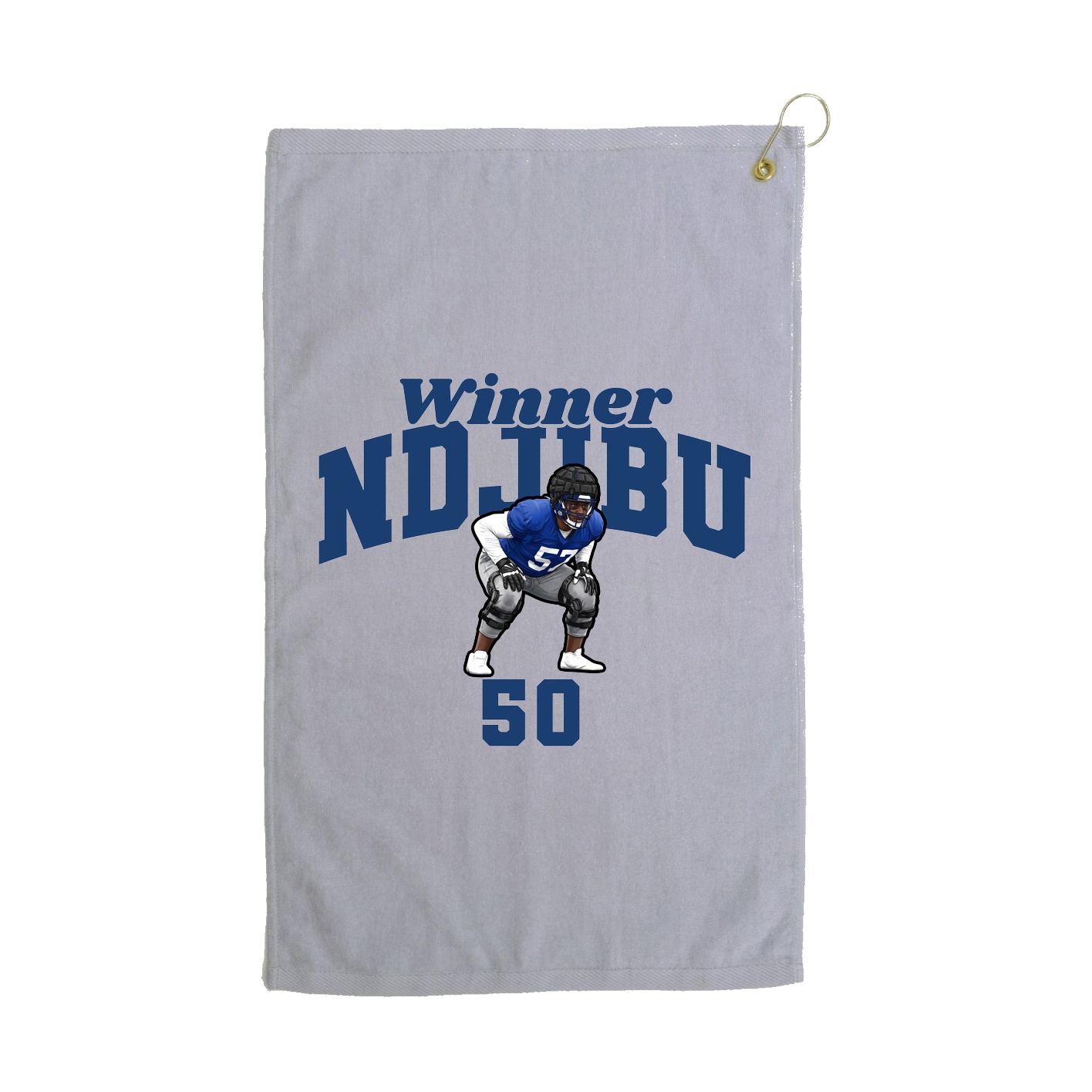 Golf Towel — Signature Arch in Grey