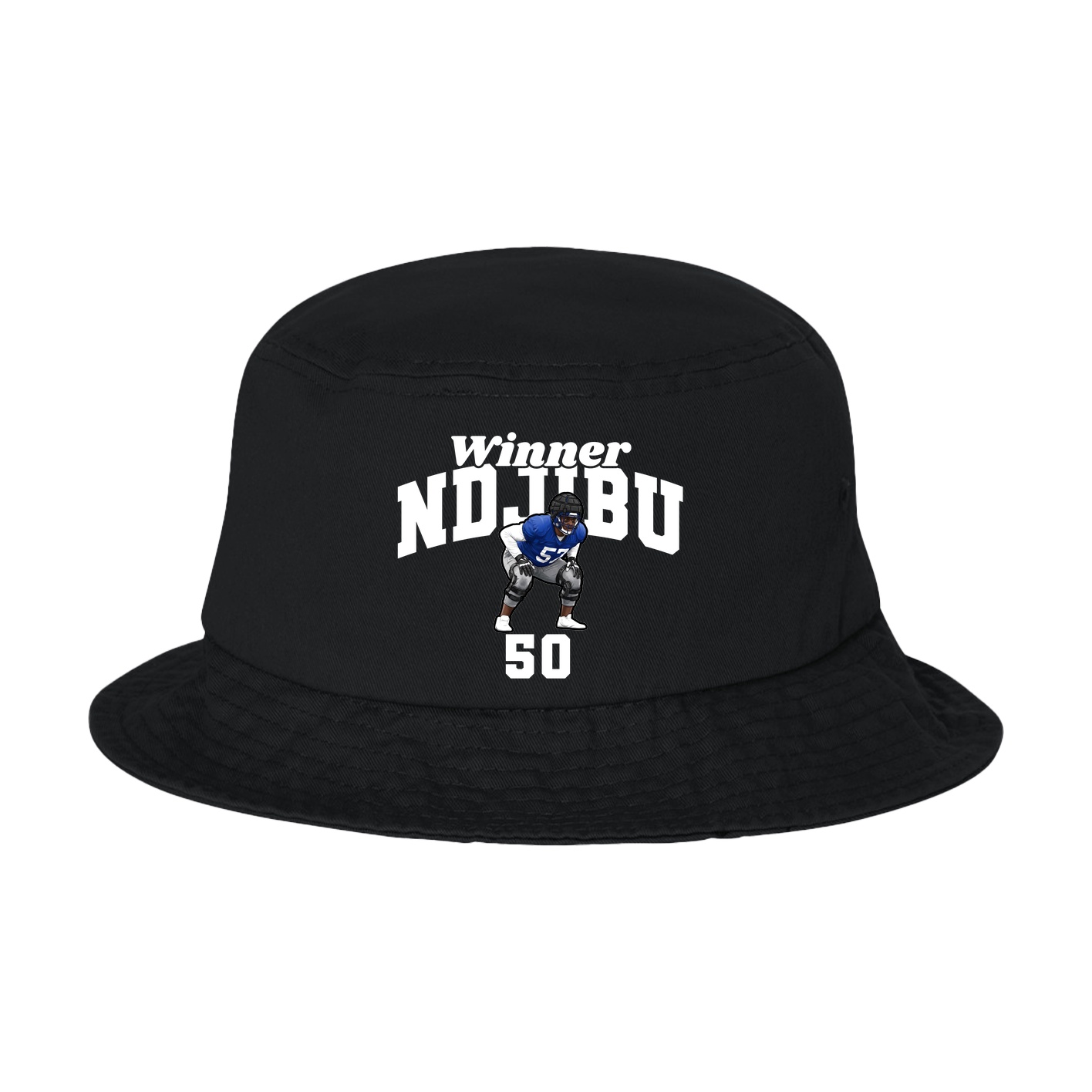 Bucket Cap — Signature Arch in Black