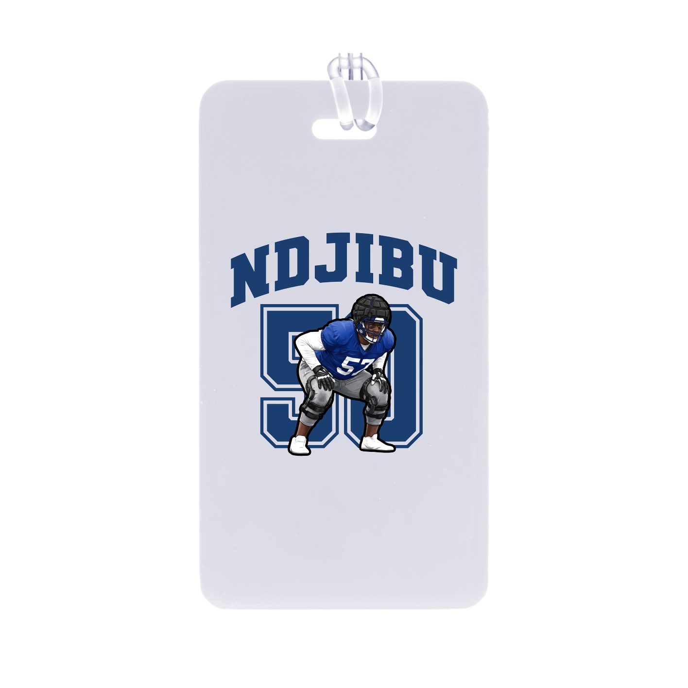 Bag Tag — Number in Classic