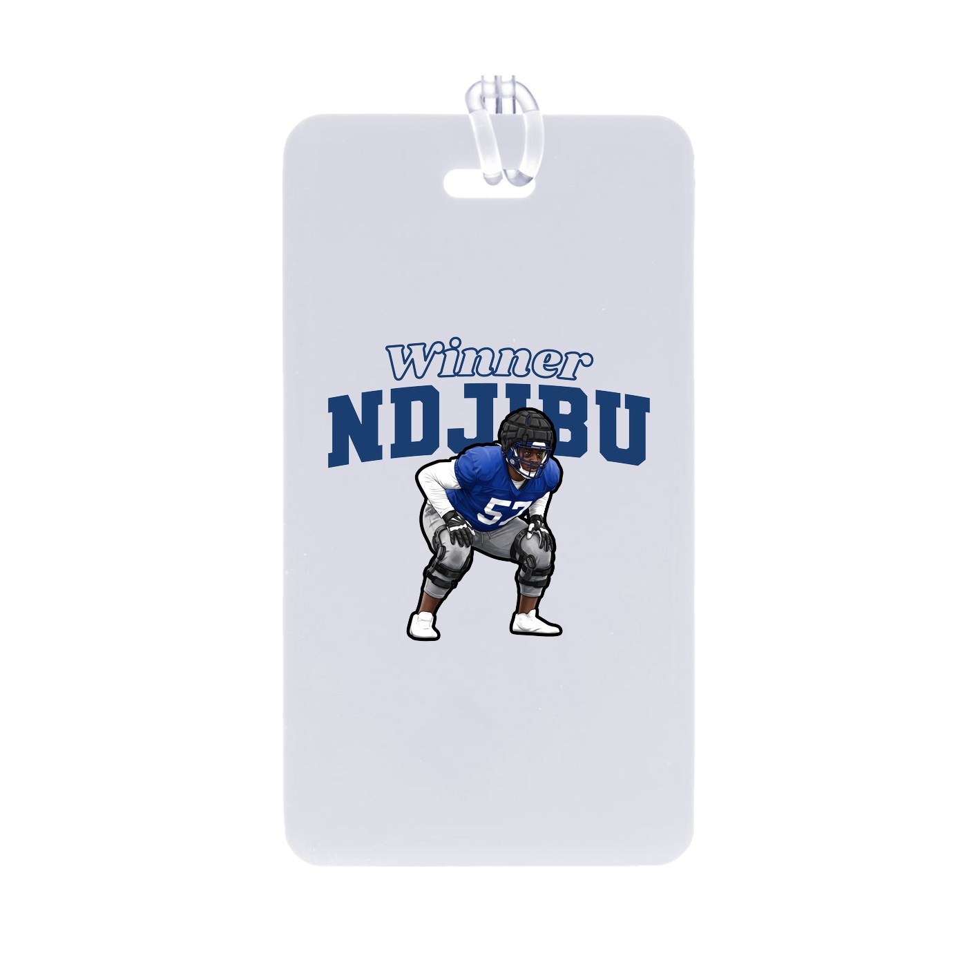 Bag Tag — Name Arch in Classic
