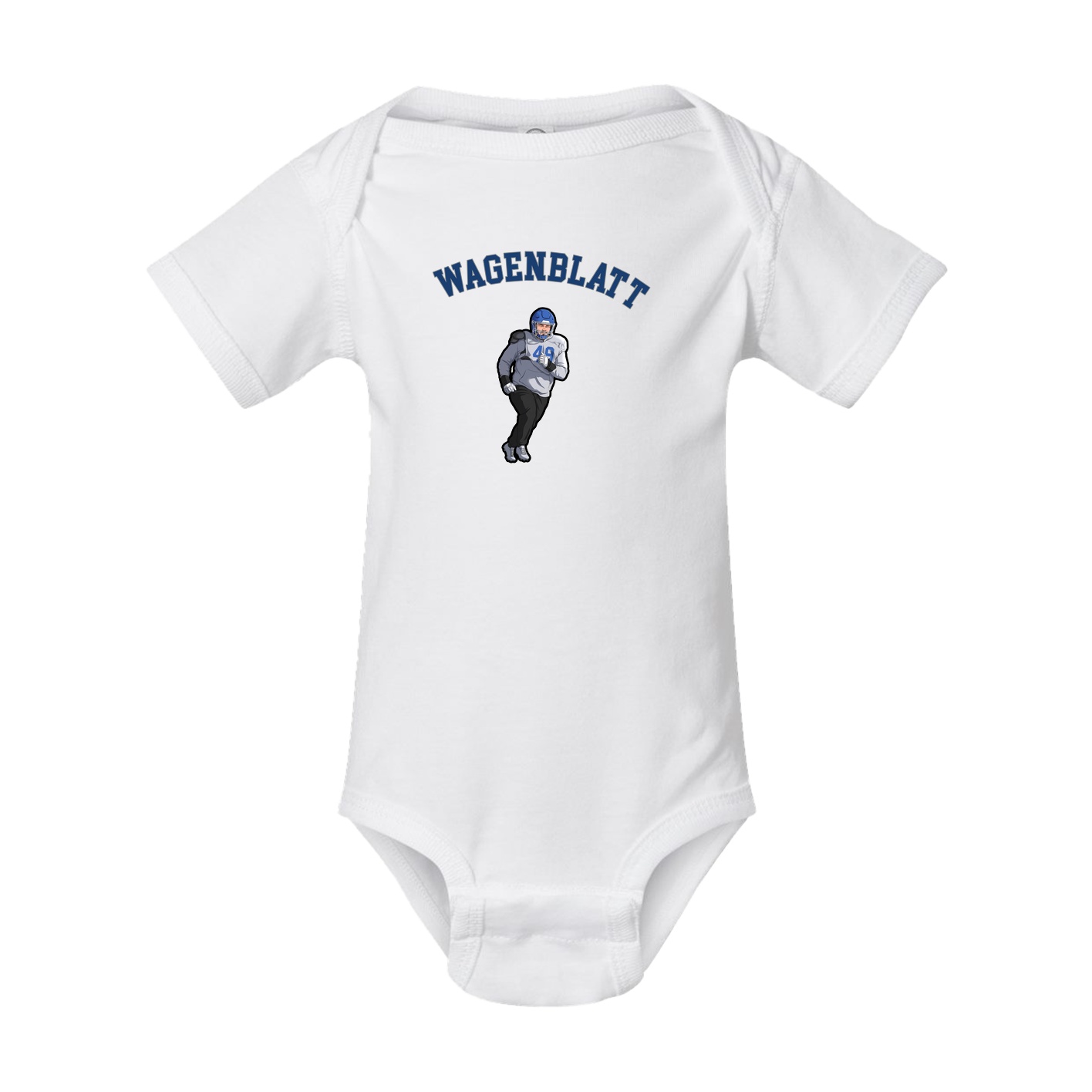 Baby Onesie — Shirsey Arch in White