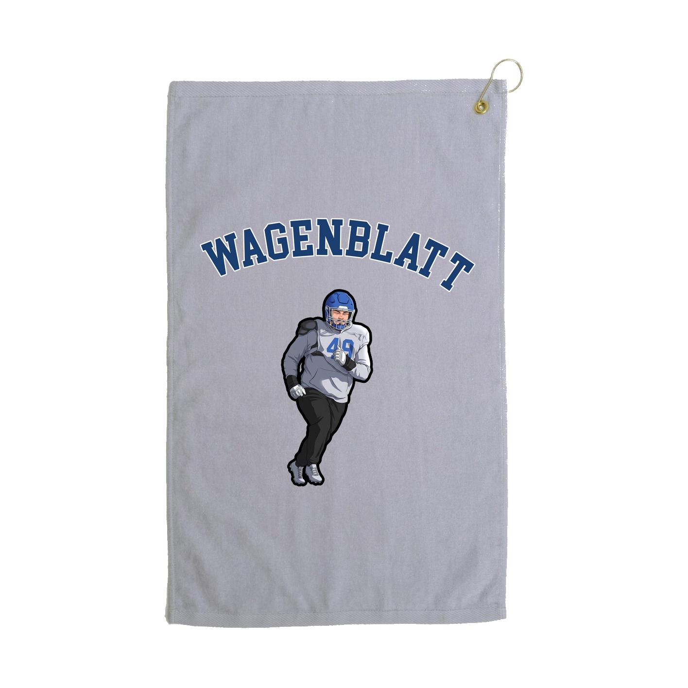Golf Towel — Shirsey Arch in Grey
