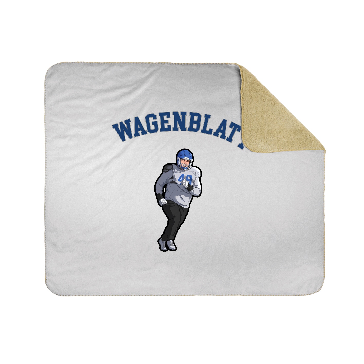 Throw Blanket — Shirsey Arch in White