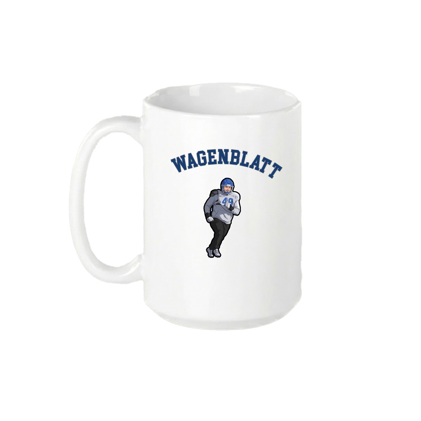 15oz Coffee Mug — Shirsey Arch in White