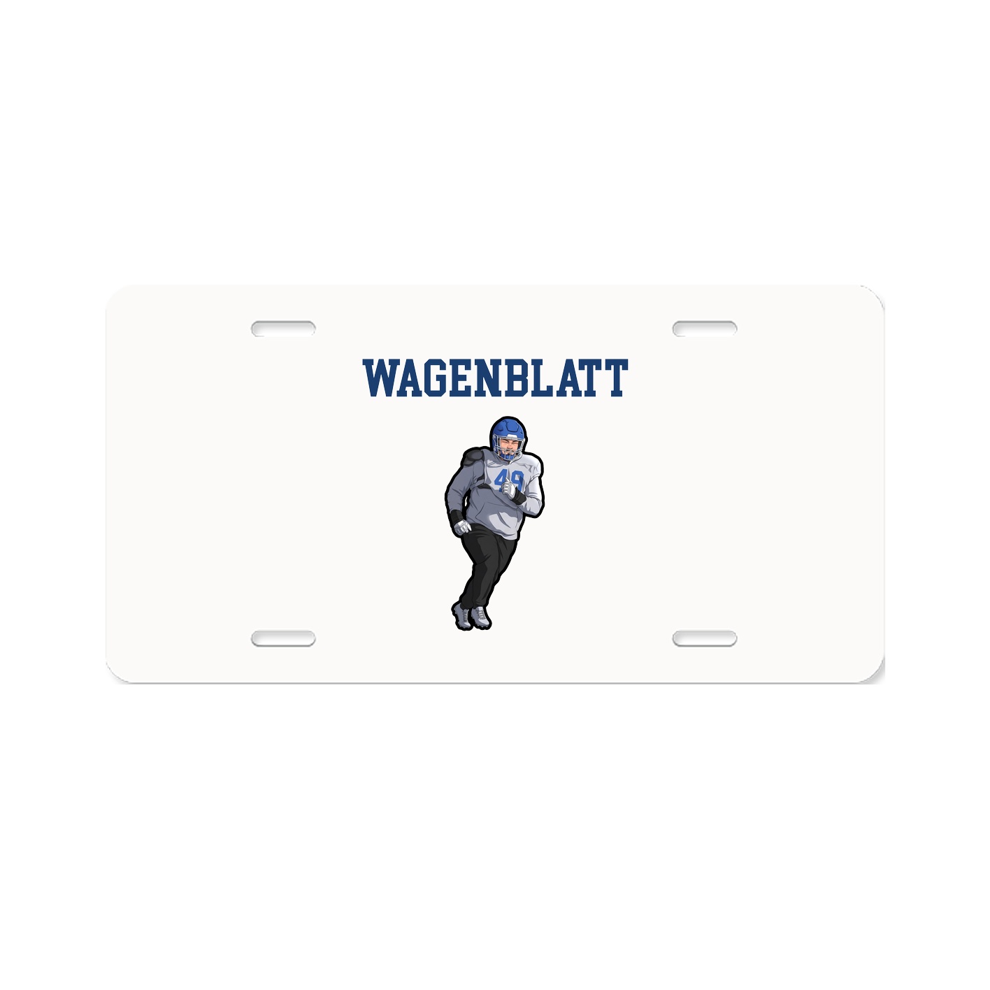 License Plate — Shirsey in Classic