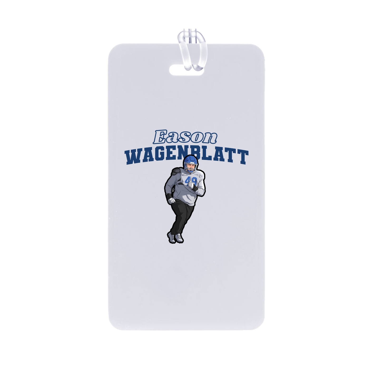 Bag Tag — Name Arch in Classic