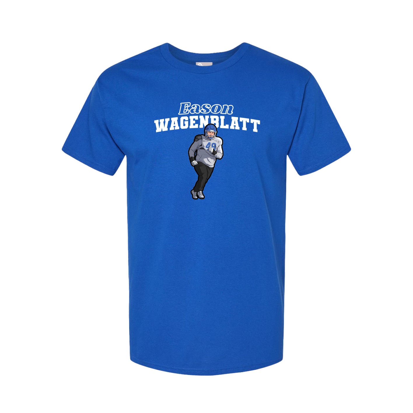 Tee — Name Arch in Royal