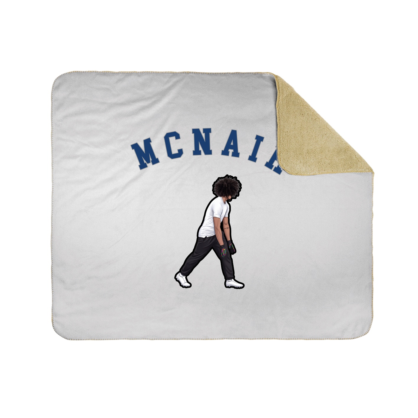Throw Blanket — Shirsey Arch in White