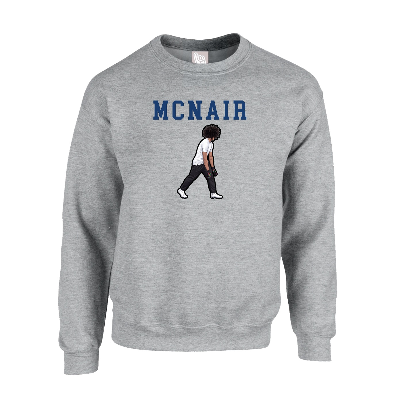 Fleece Crew — Shirsey in Grey
