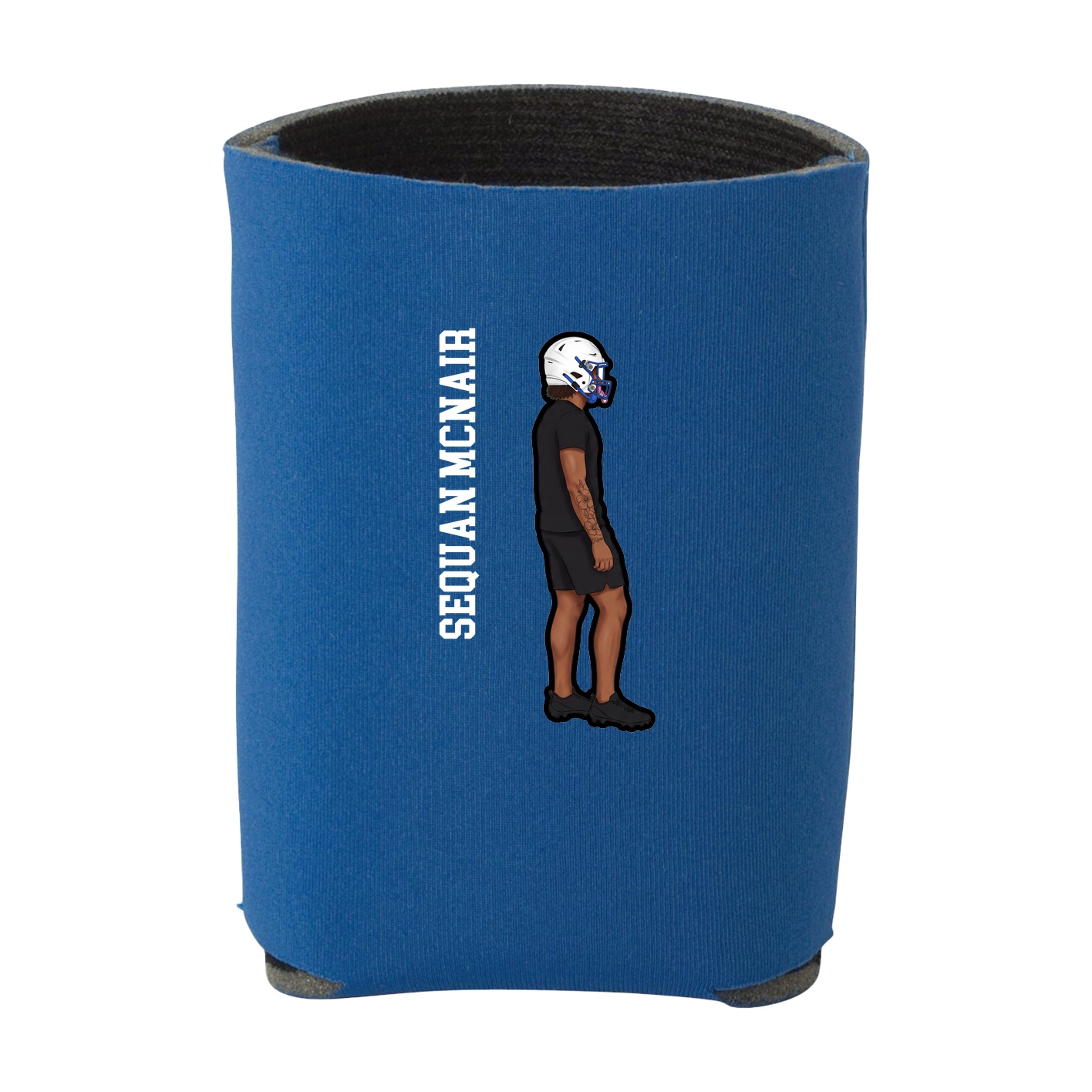 Can Holder — Name Vertical in Royal