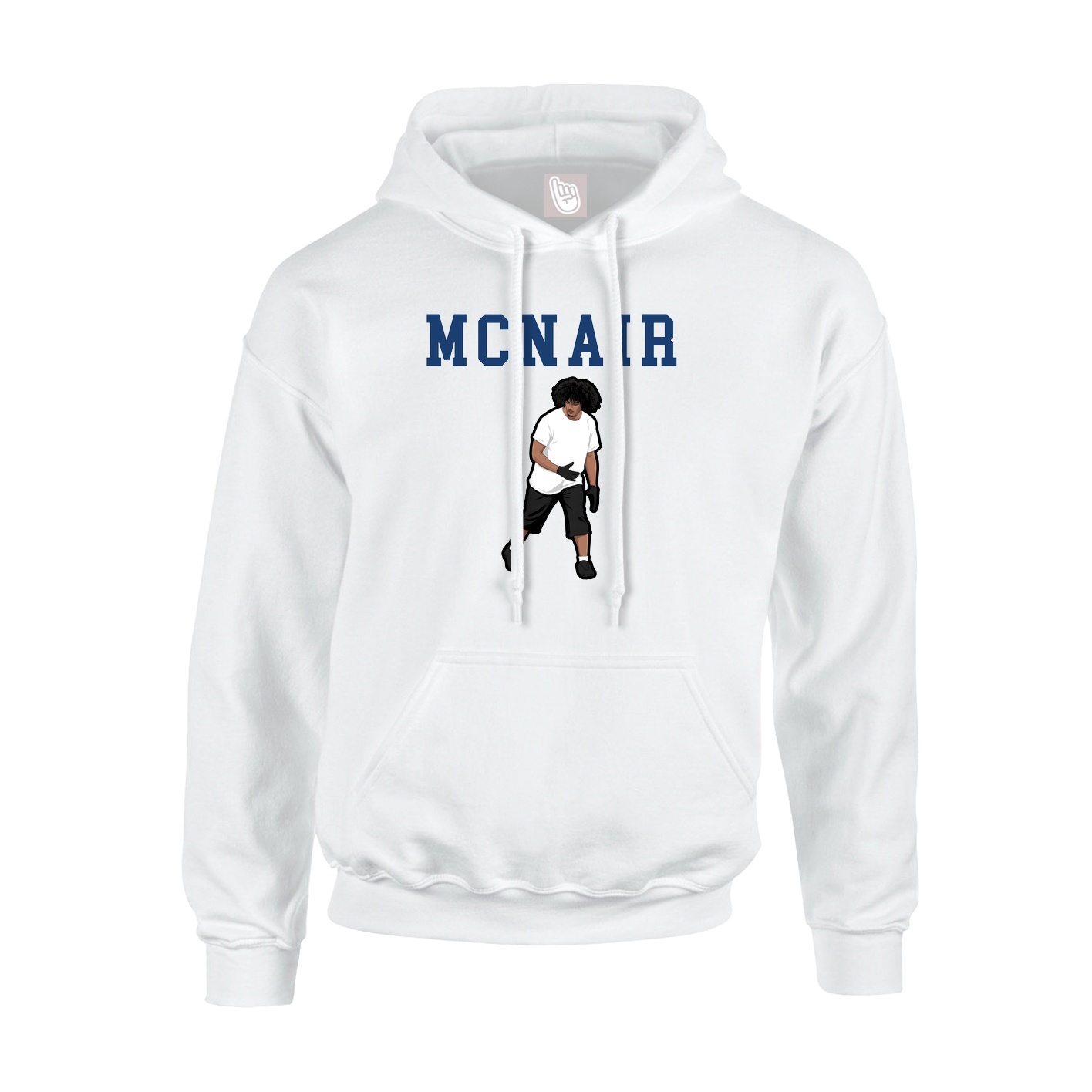 Hoodie — Shirsey in White