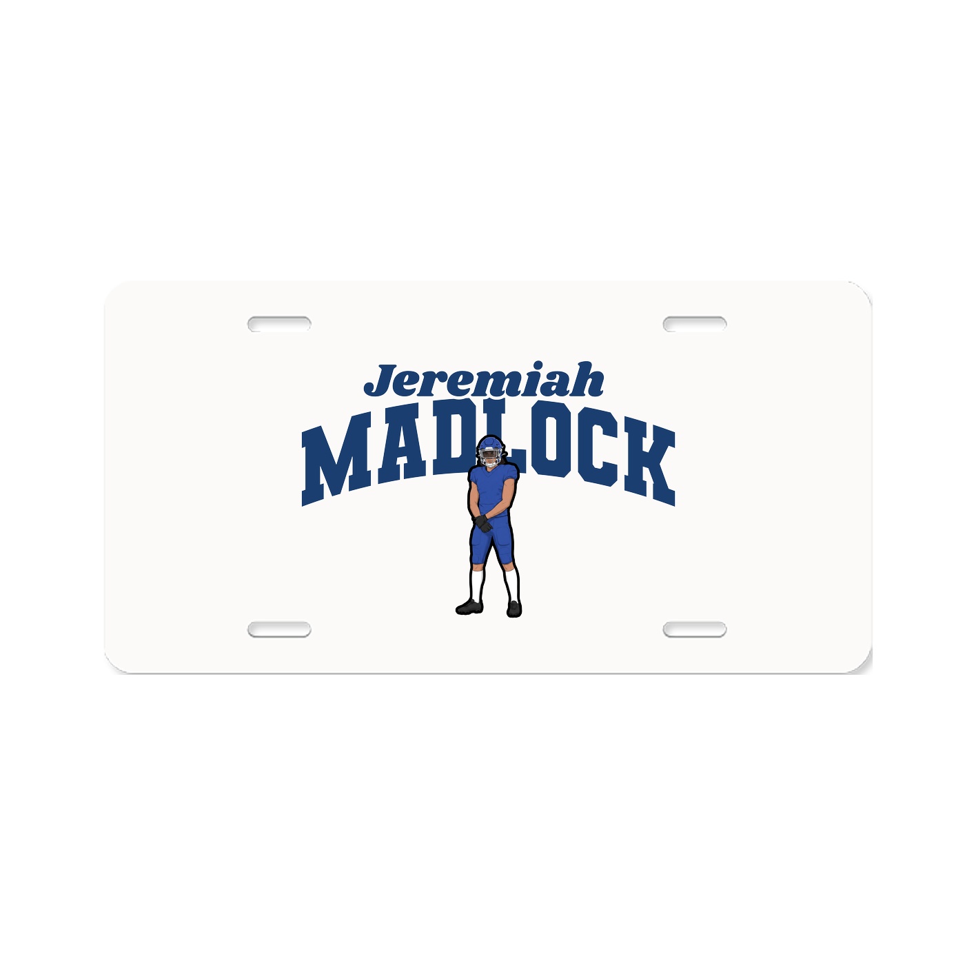 License Plate — Signature Arch in Classic