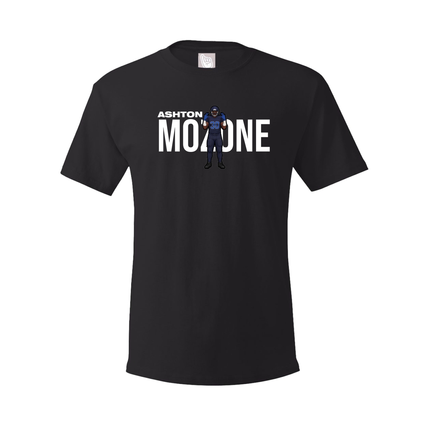 Youth Tee — Player Name in Black