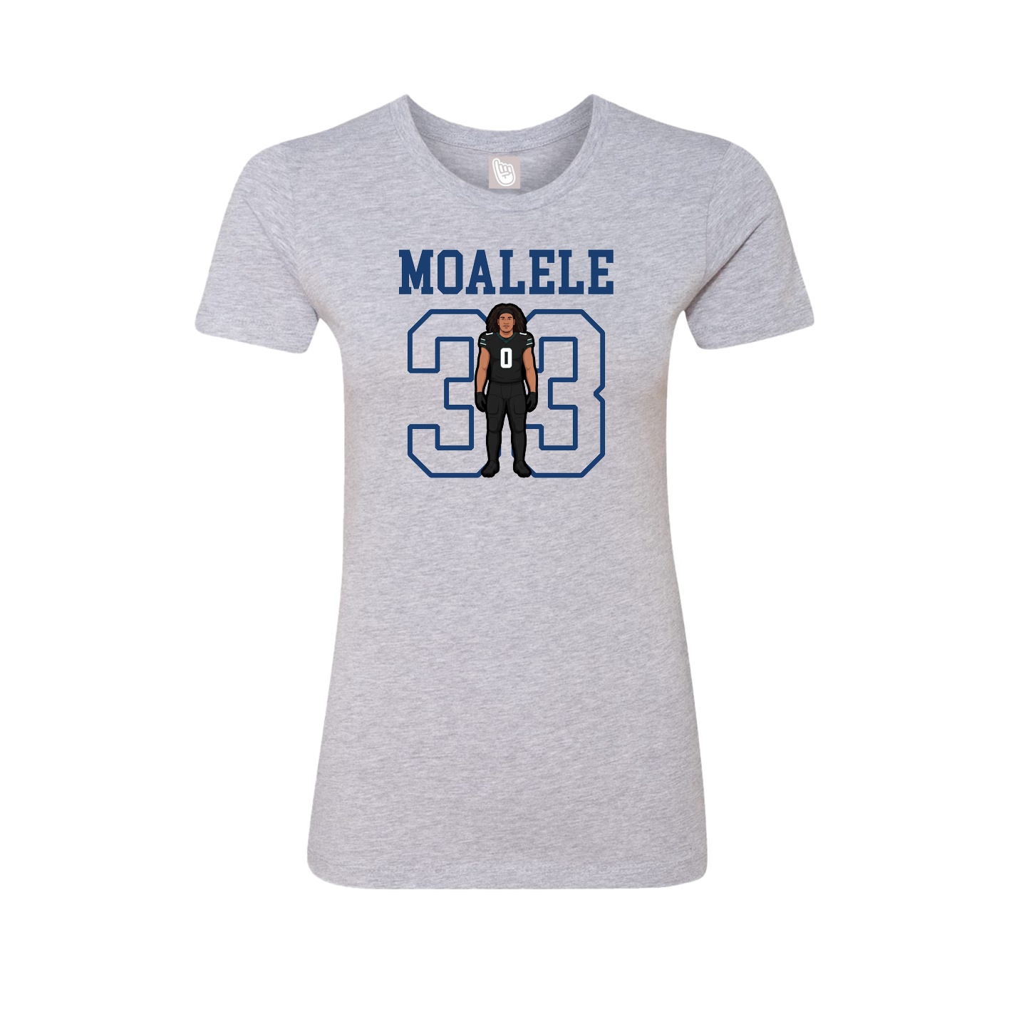 Fitted Women's Tee — Shirsey in Grey