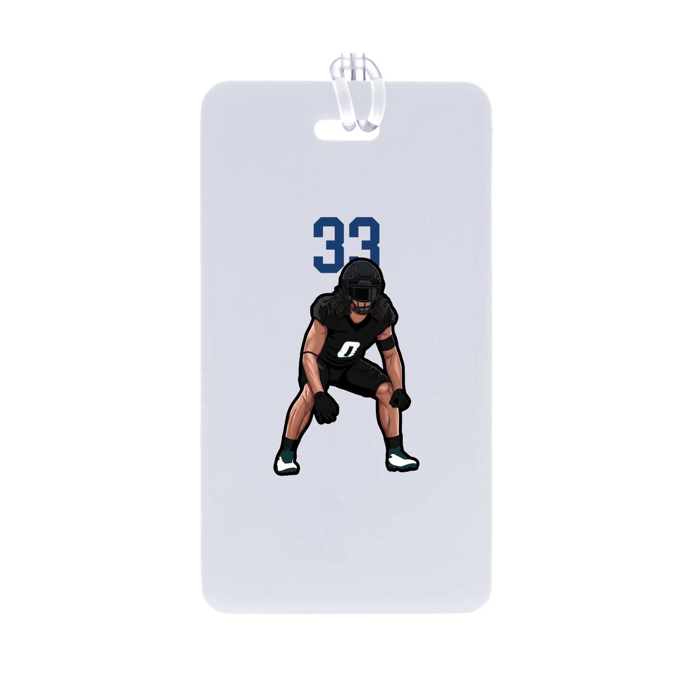 Bag Tag — Number Top in Classic