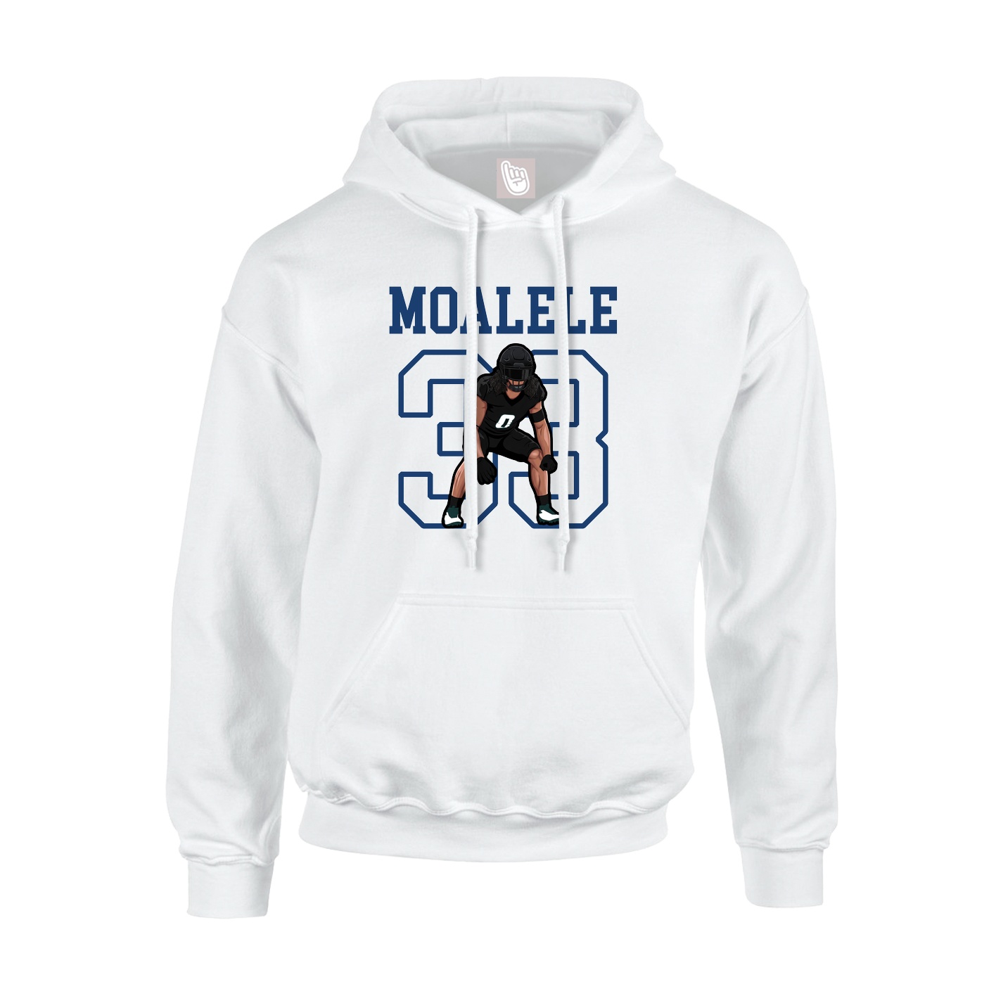 Hoodie — Shirsey in White