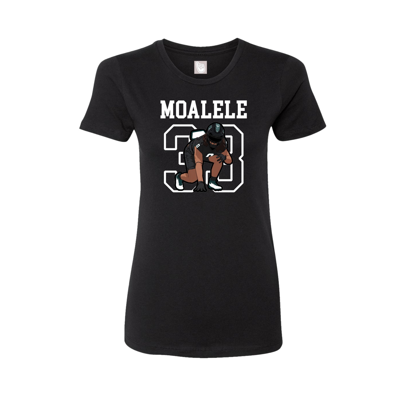 Fitted Women's Tee — Shirsey in Black
