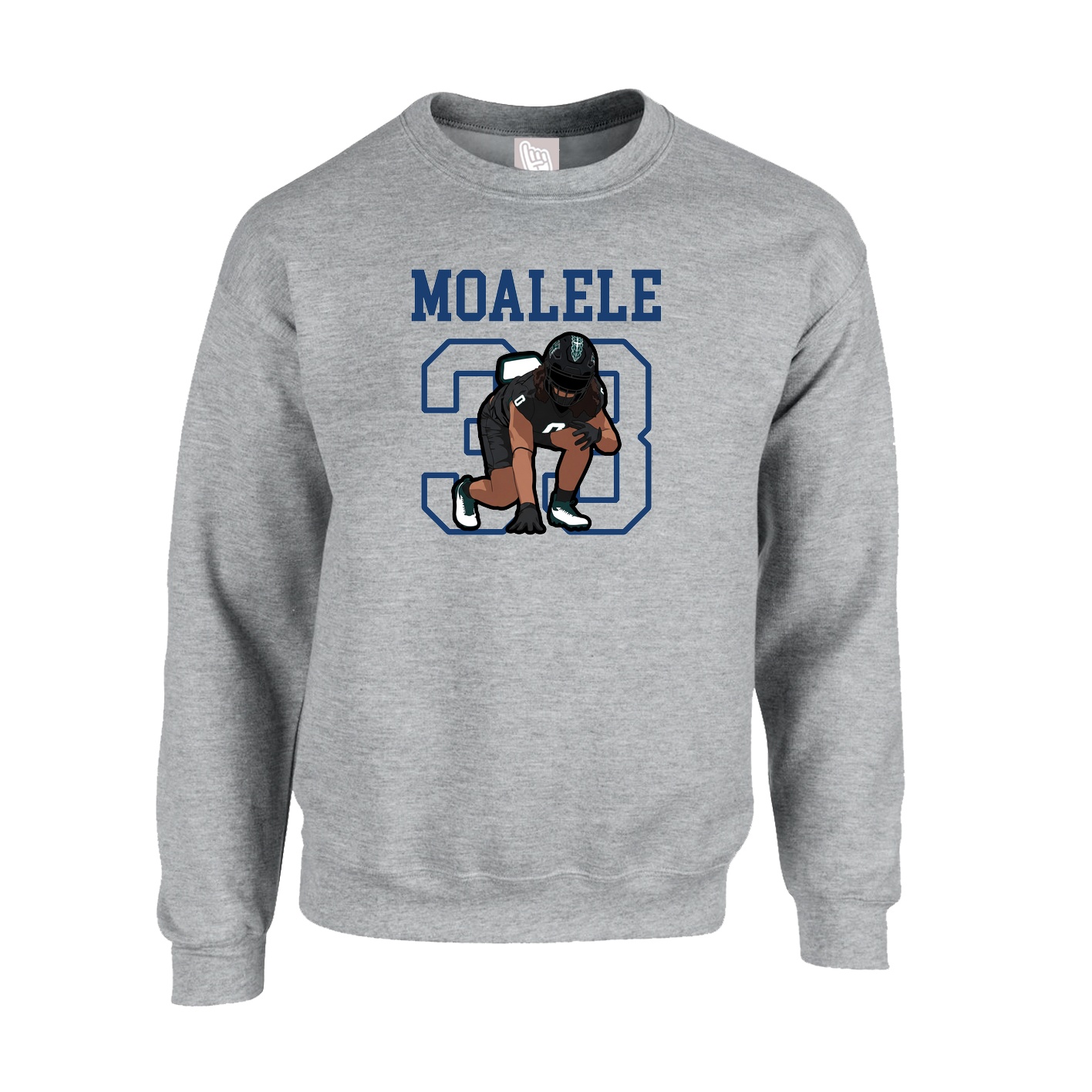 Fleece Crew — Shirsey in Grey