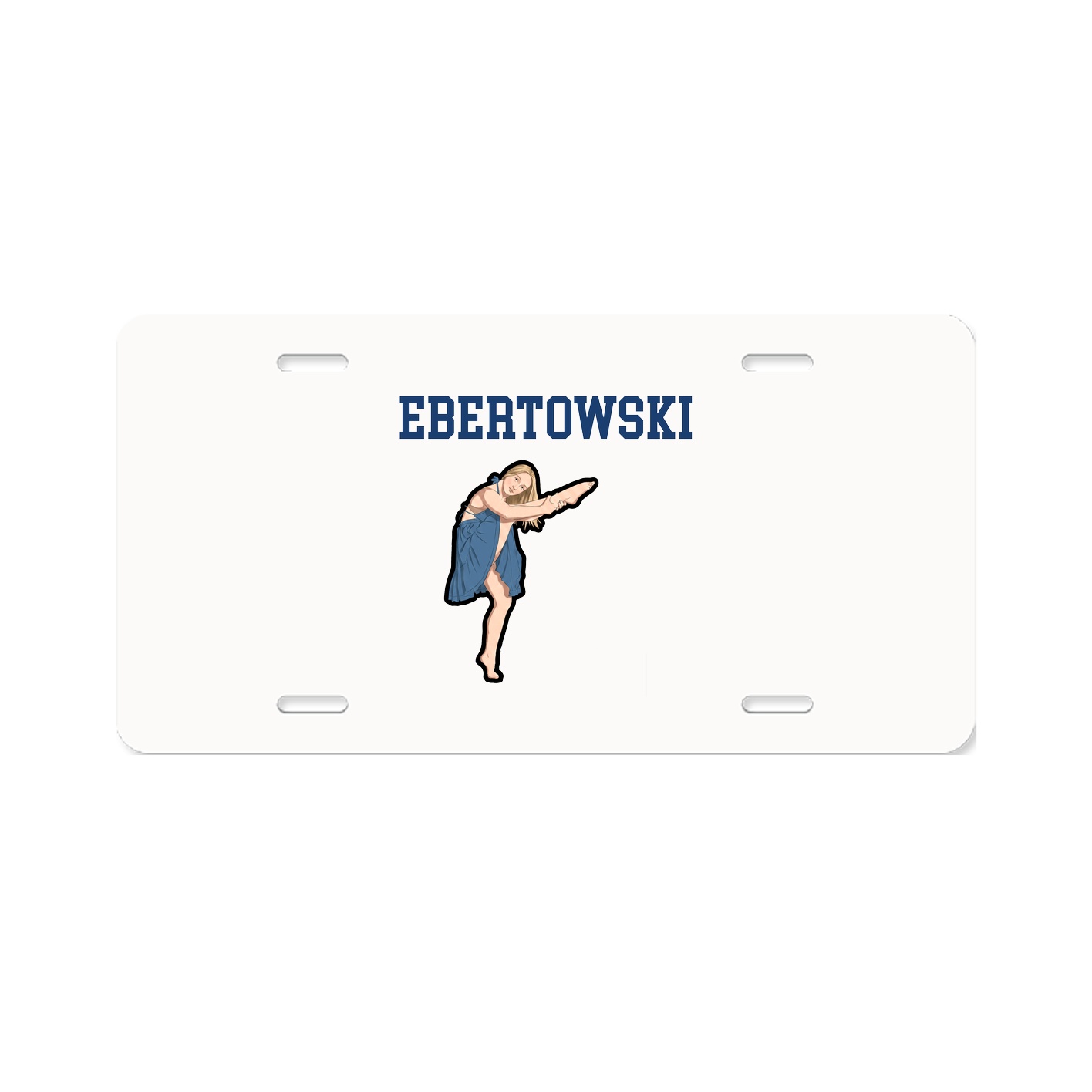 License Plate — Shirsey in Classic