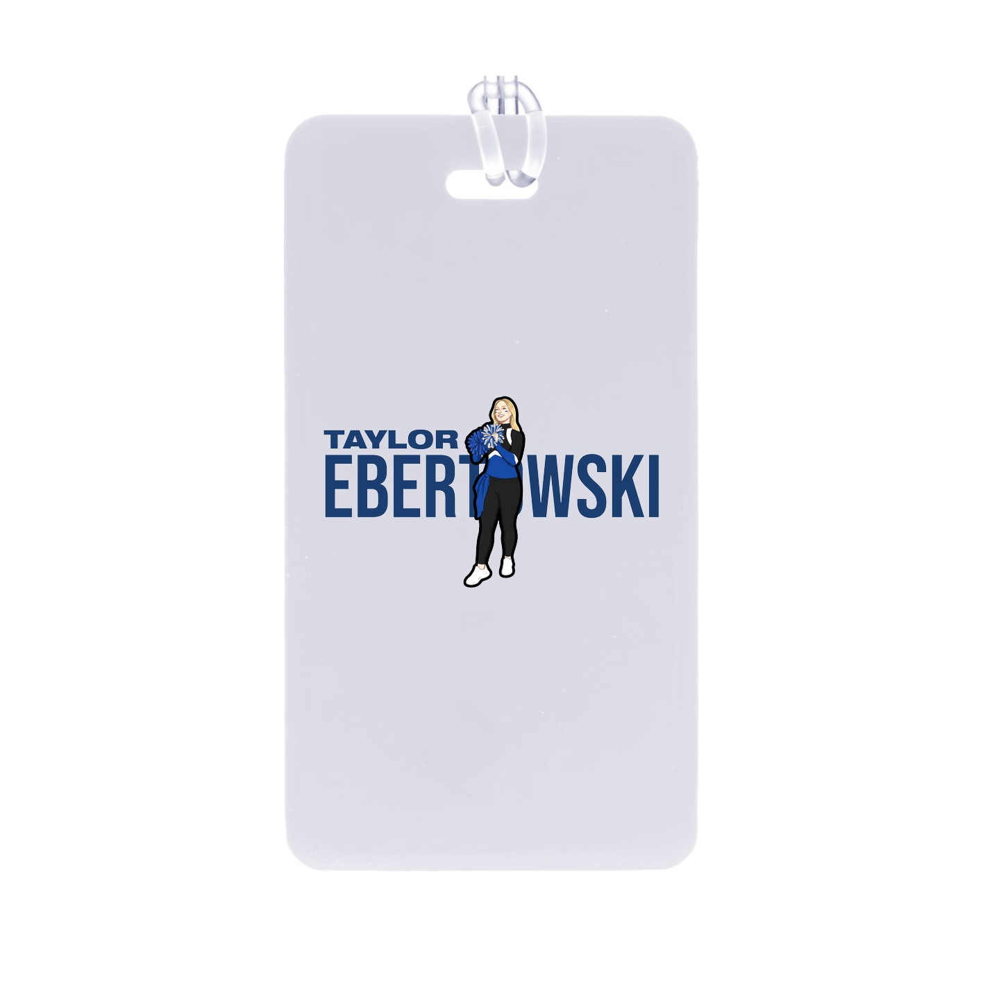 Bag Tag — Player Name in Classic