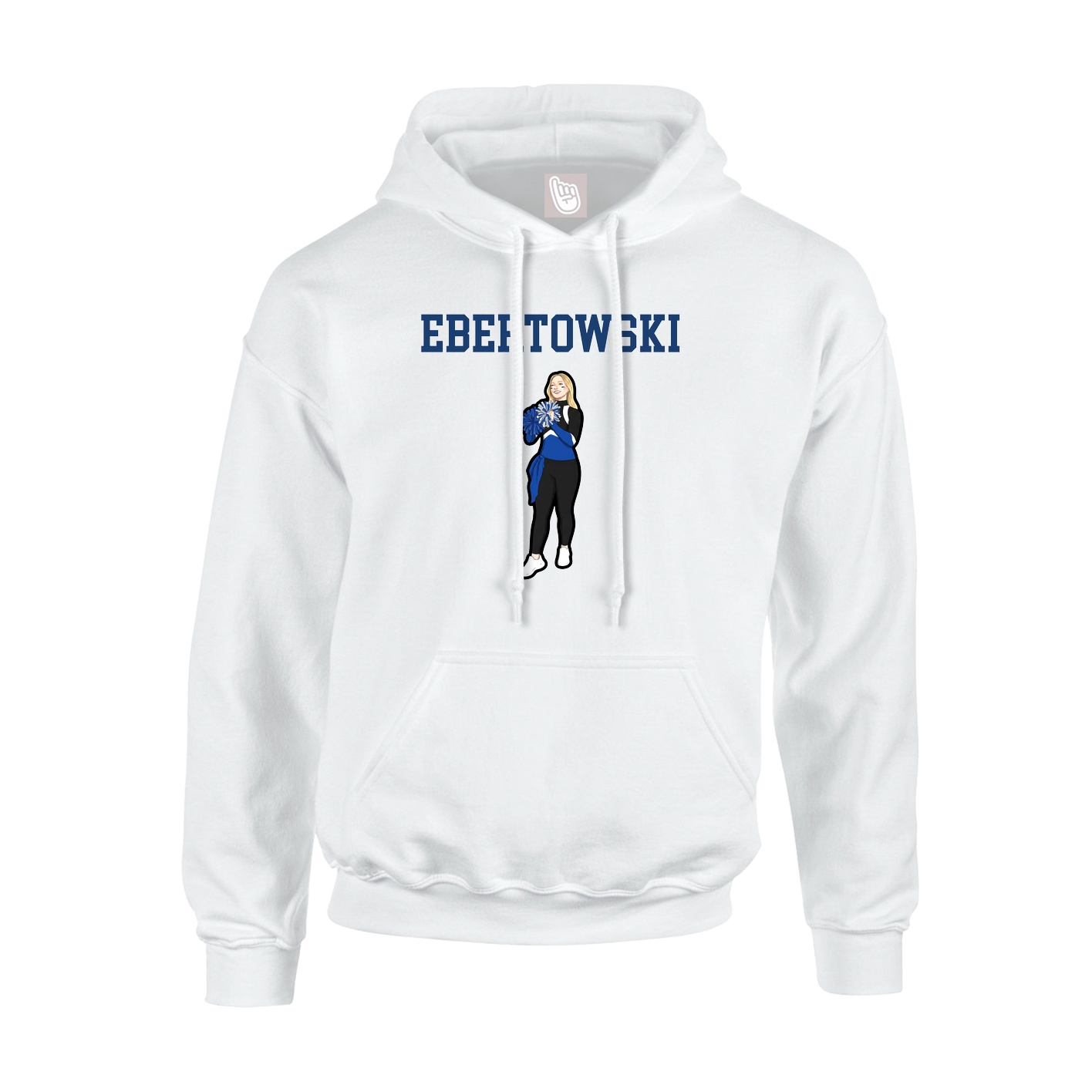 Youth Hoodie — Shirsey in White