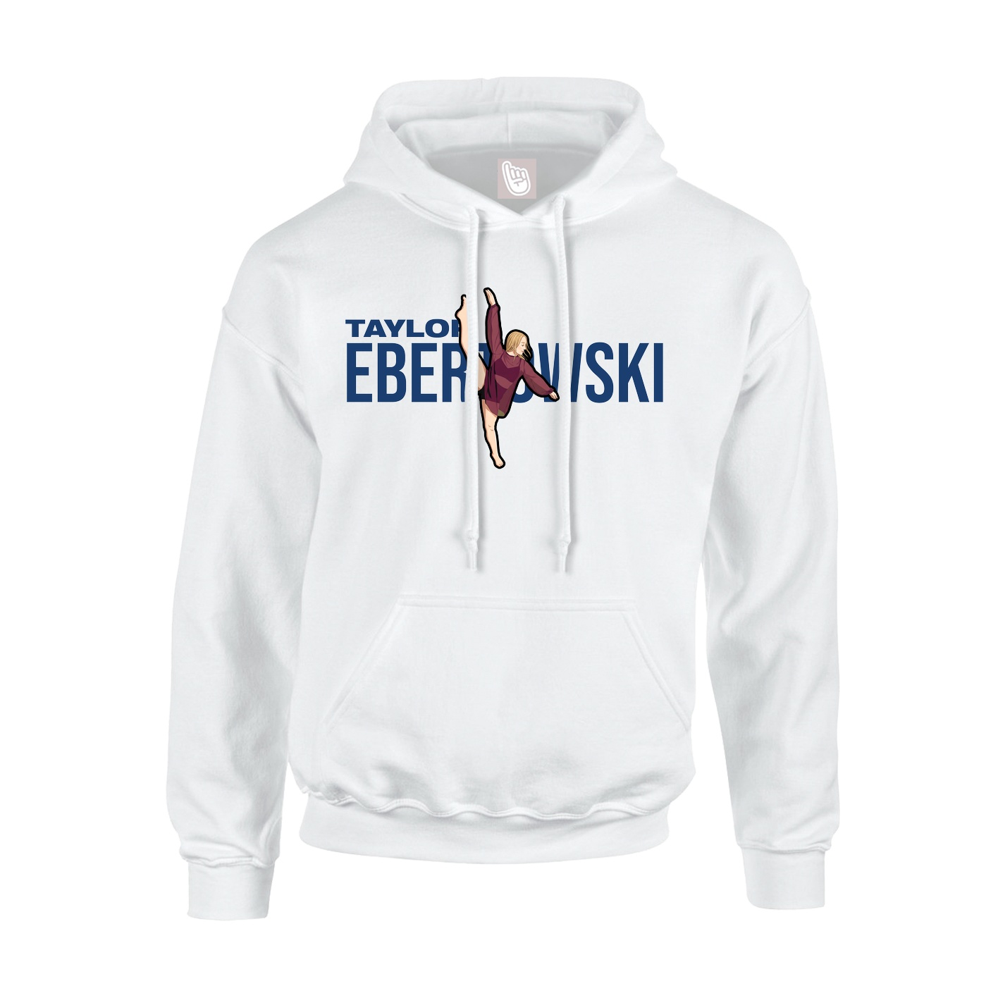 Hoodie — Player Name in White