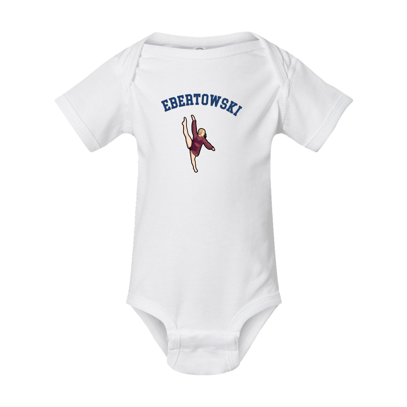 Baby Onesie — Shirsey Arch in White