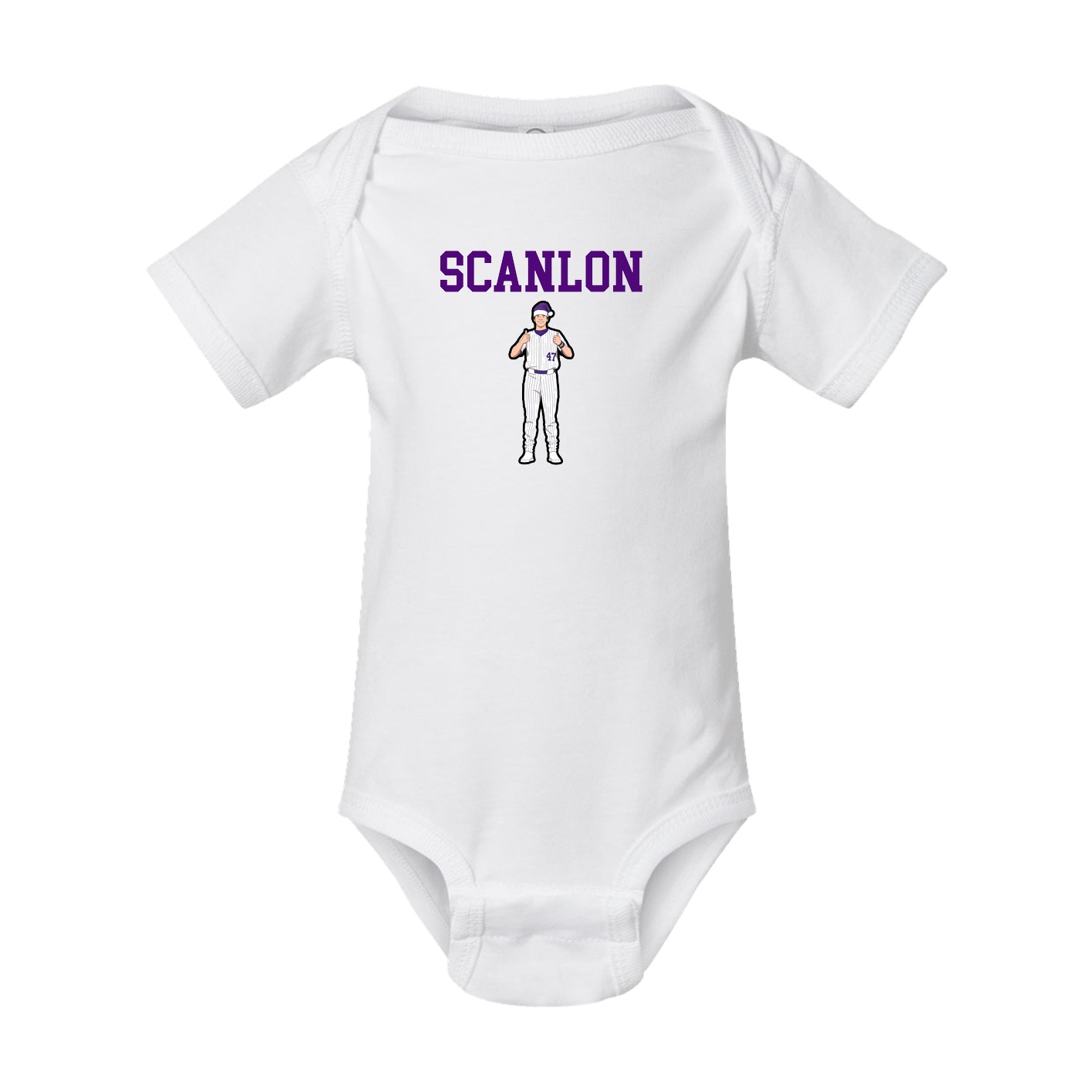 Baby Onesie — Shirsey in White