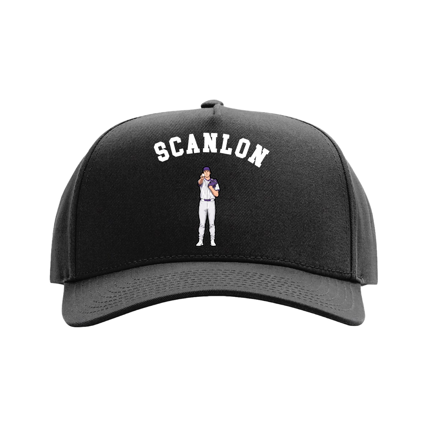 Full Fabric Five-Panel Champ Cap