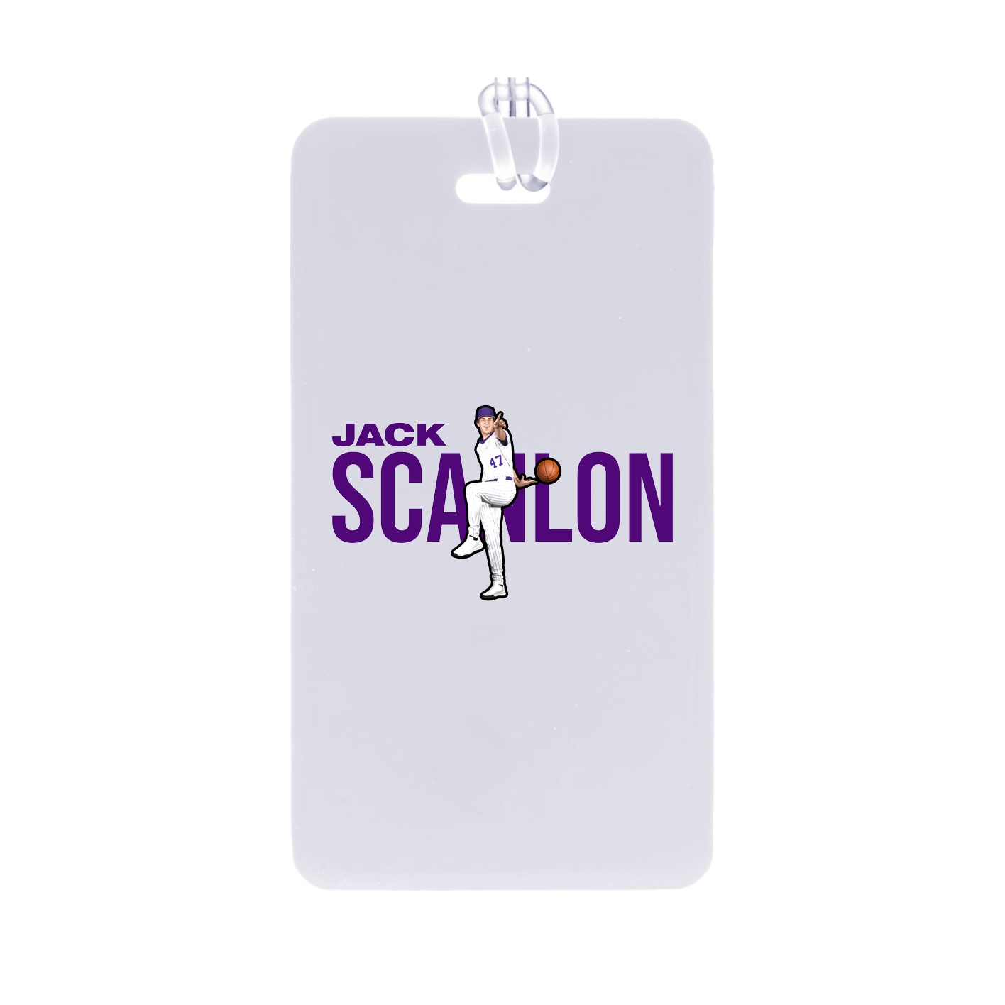 Bag Tag — Player Name in Classic