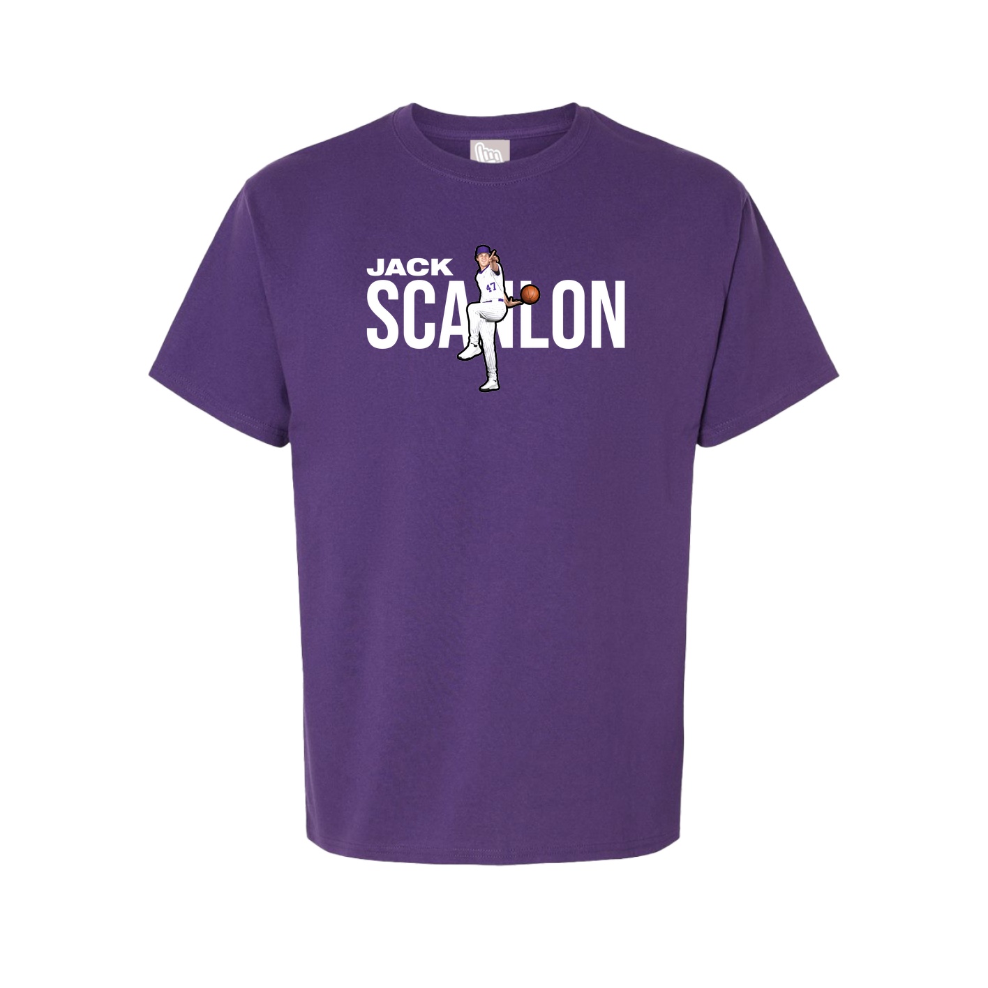 Youth Tee — Player Name in Purple