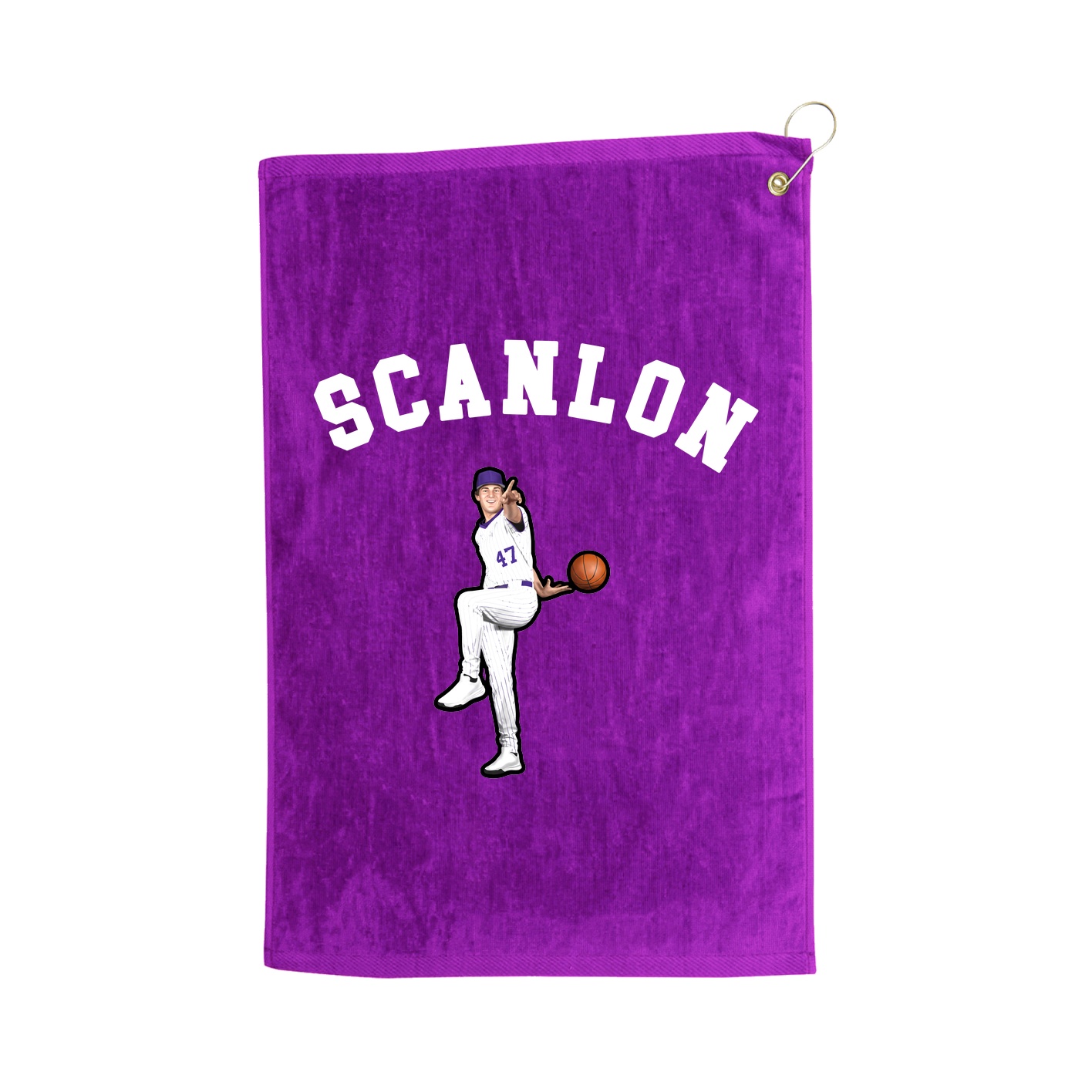Golf Towel — Shirsey Arch in Purple