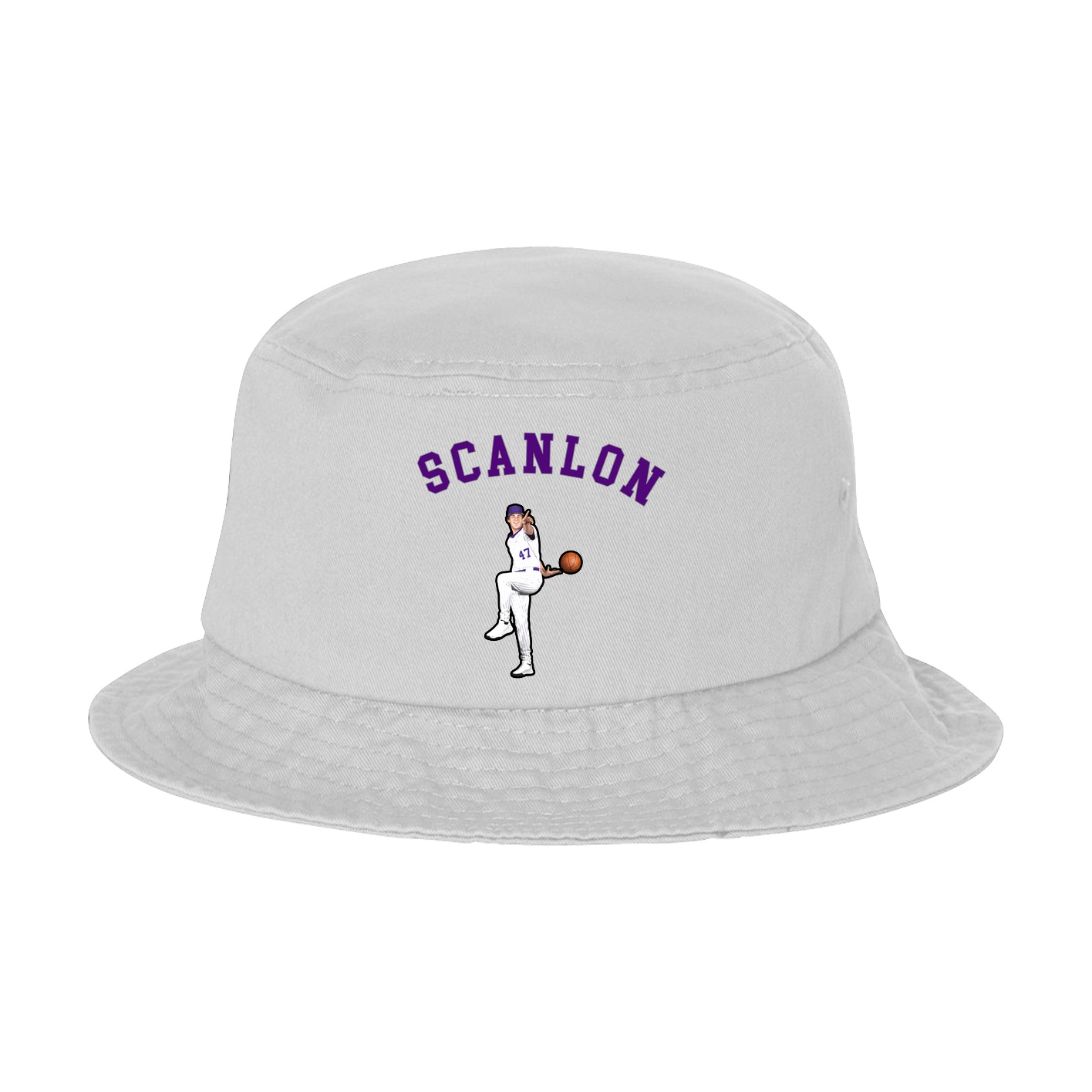 Bucket Cap — Shirsey Arch in White