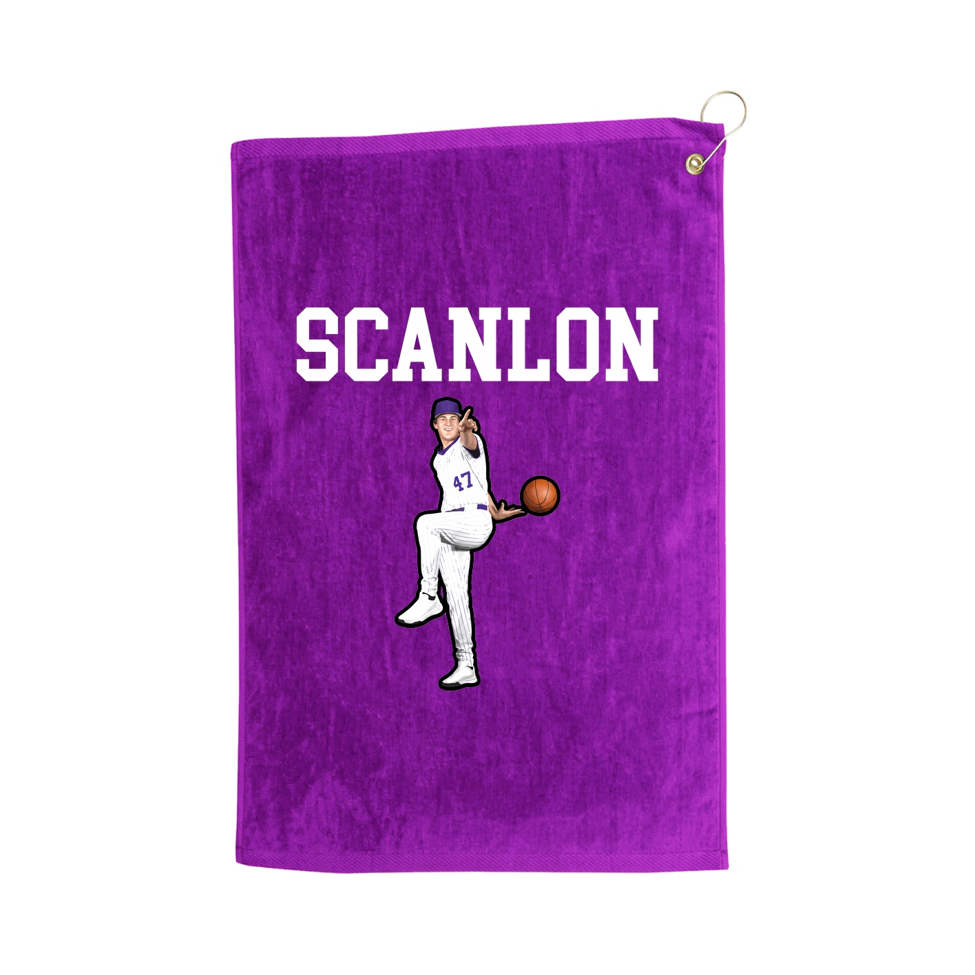 Golf Towel — Shirsey in Purple
