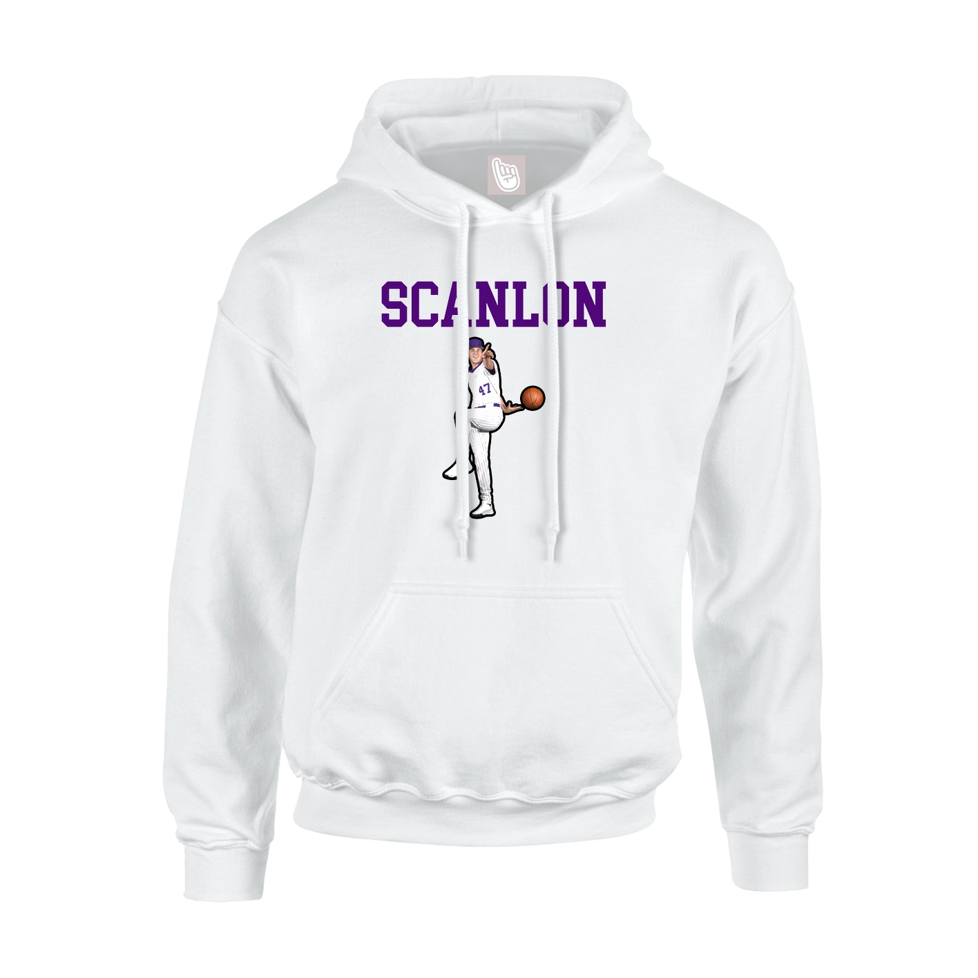 Youth Hoodie — Shirsey in White