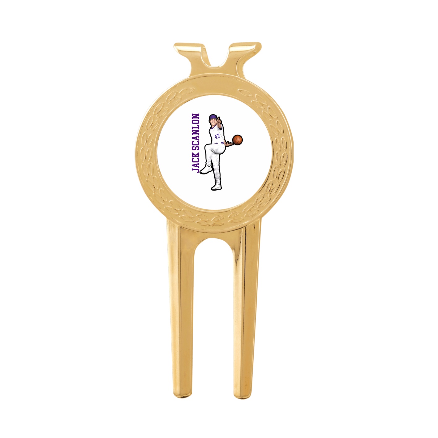 Divot Tool with Ball Marker — Name Vertical in Classic