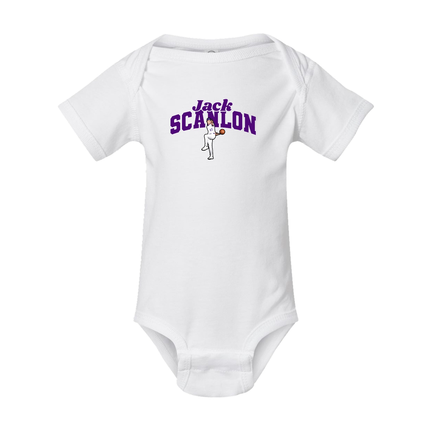 Baby Onesie — Signature Arch in White