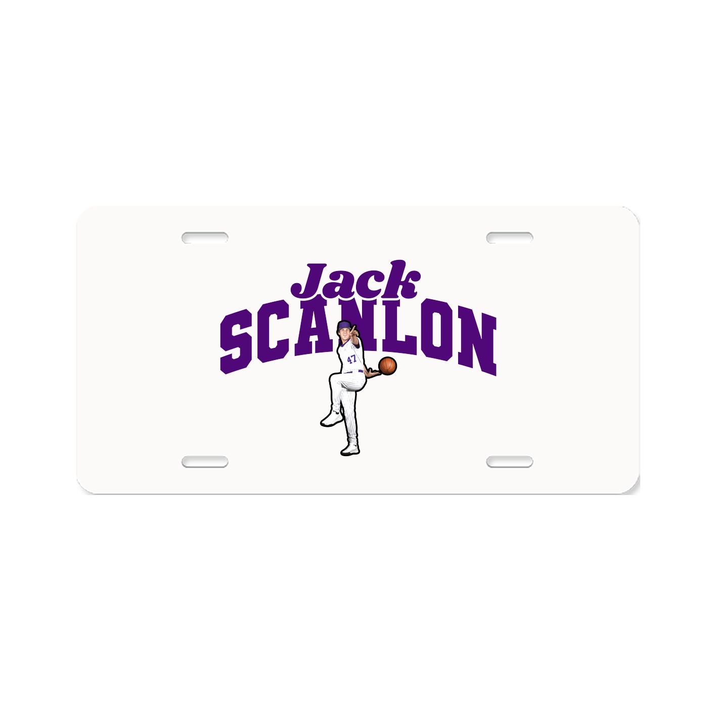 License Plate — Signature Arch in Classic