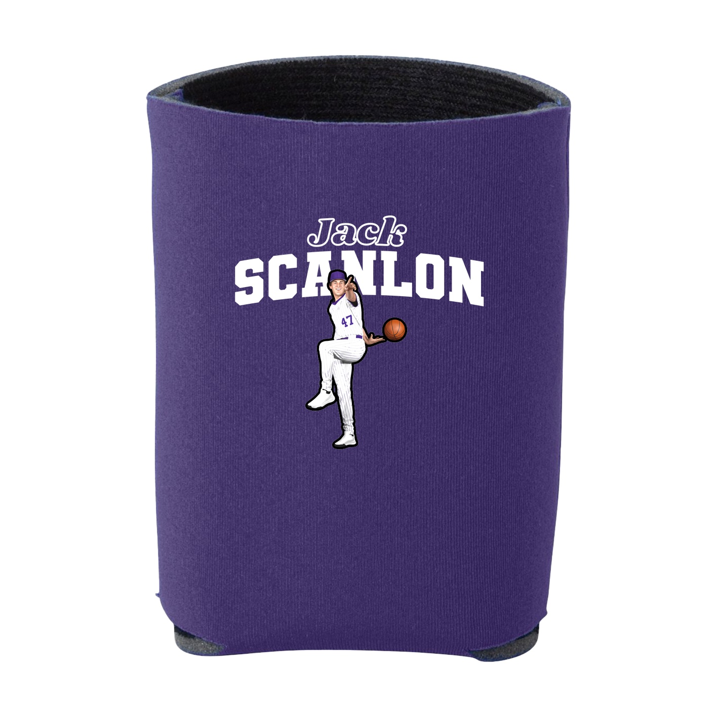 Can Holder — Name Arch in Purple