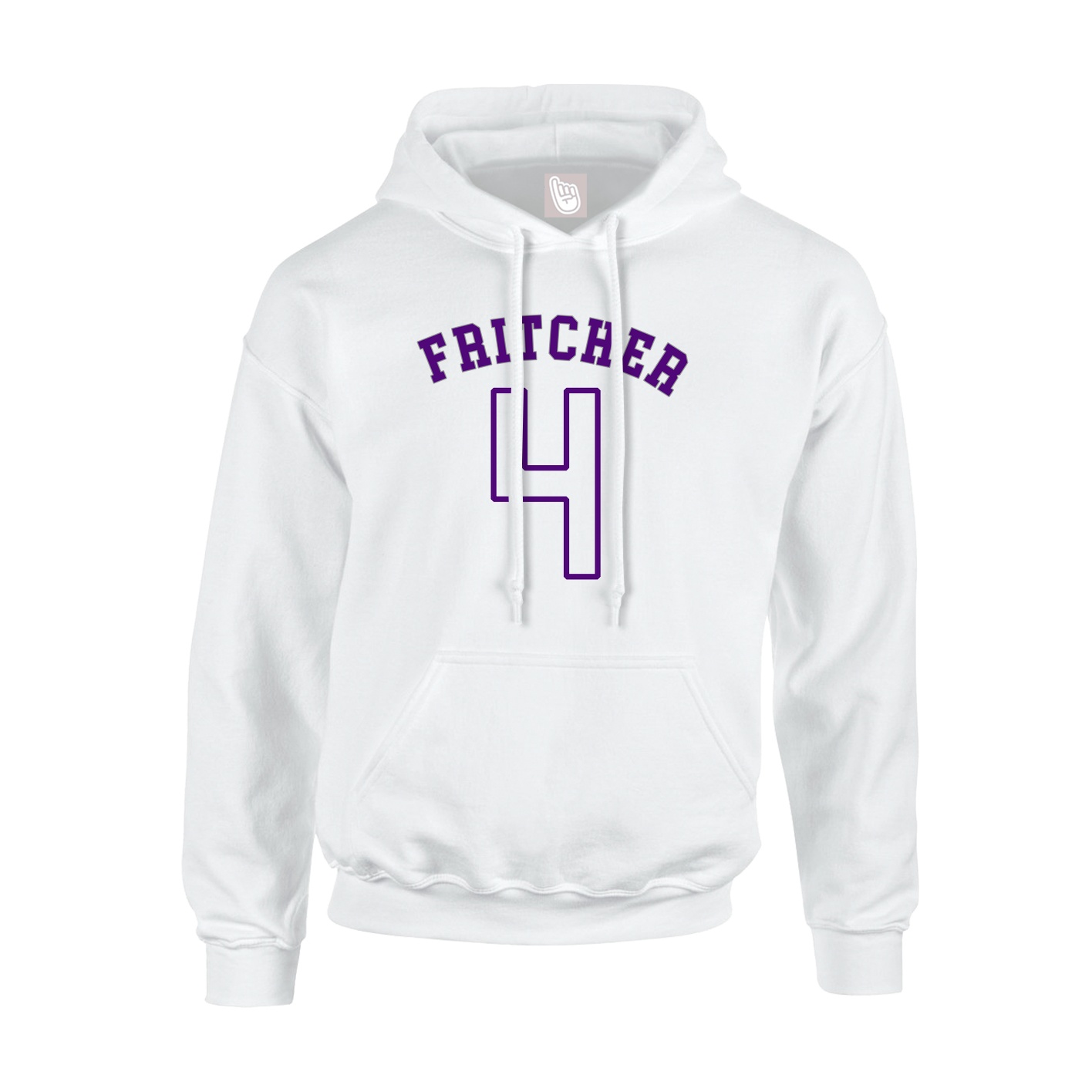 Hoodie — Shirsey Arch in White