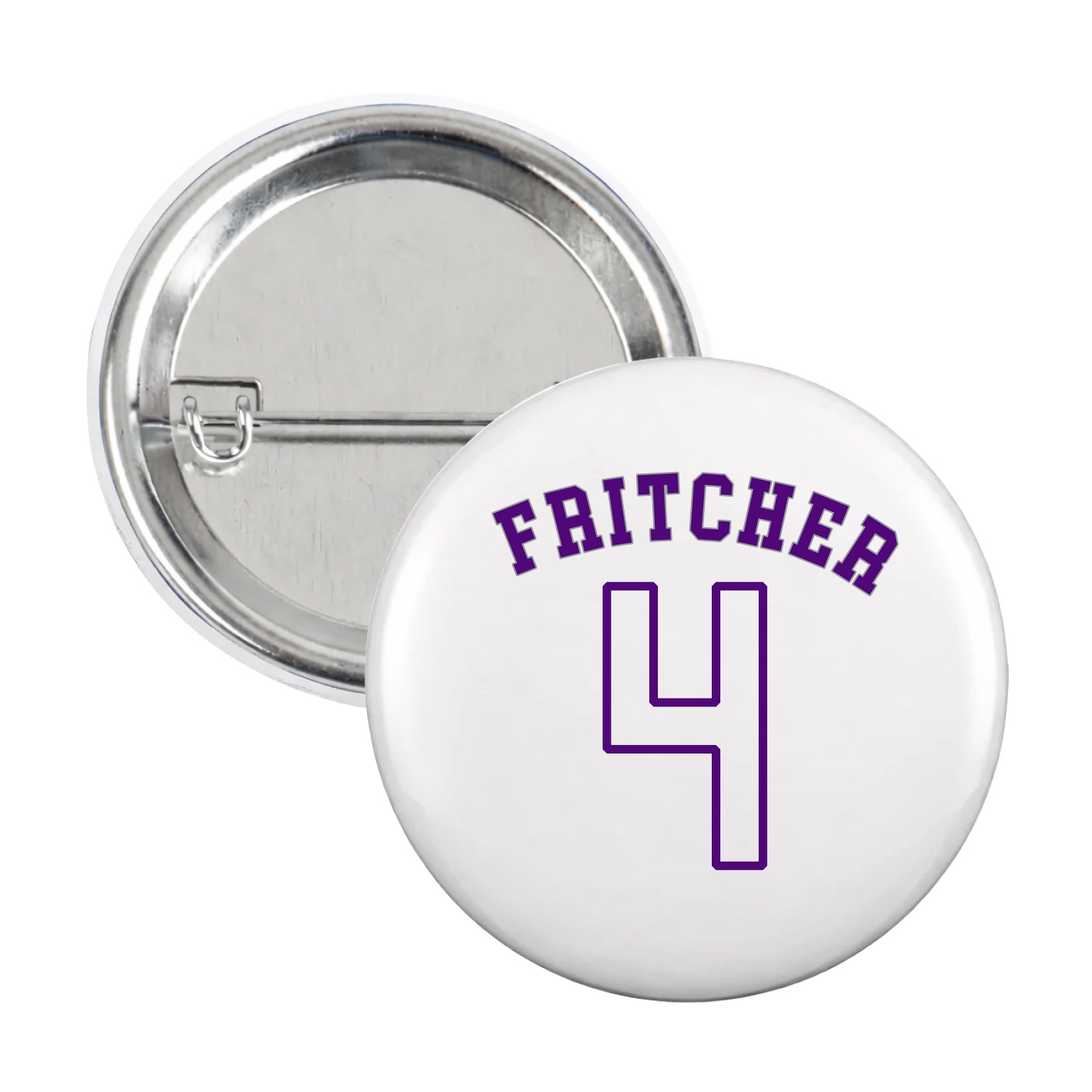 Game Day Button — Shirsey Arch in White