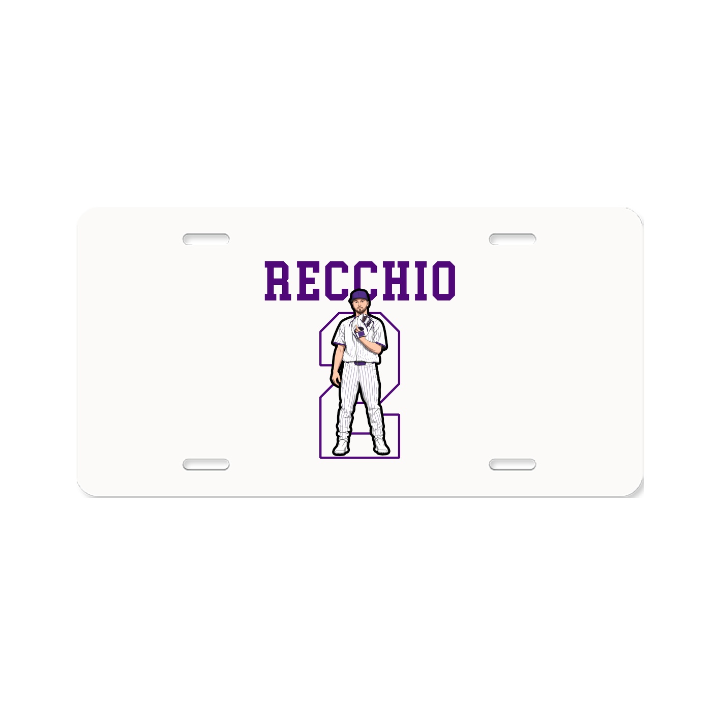 Aluminum License Plate