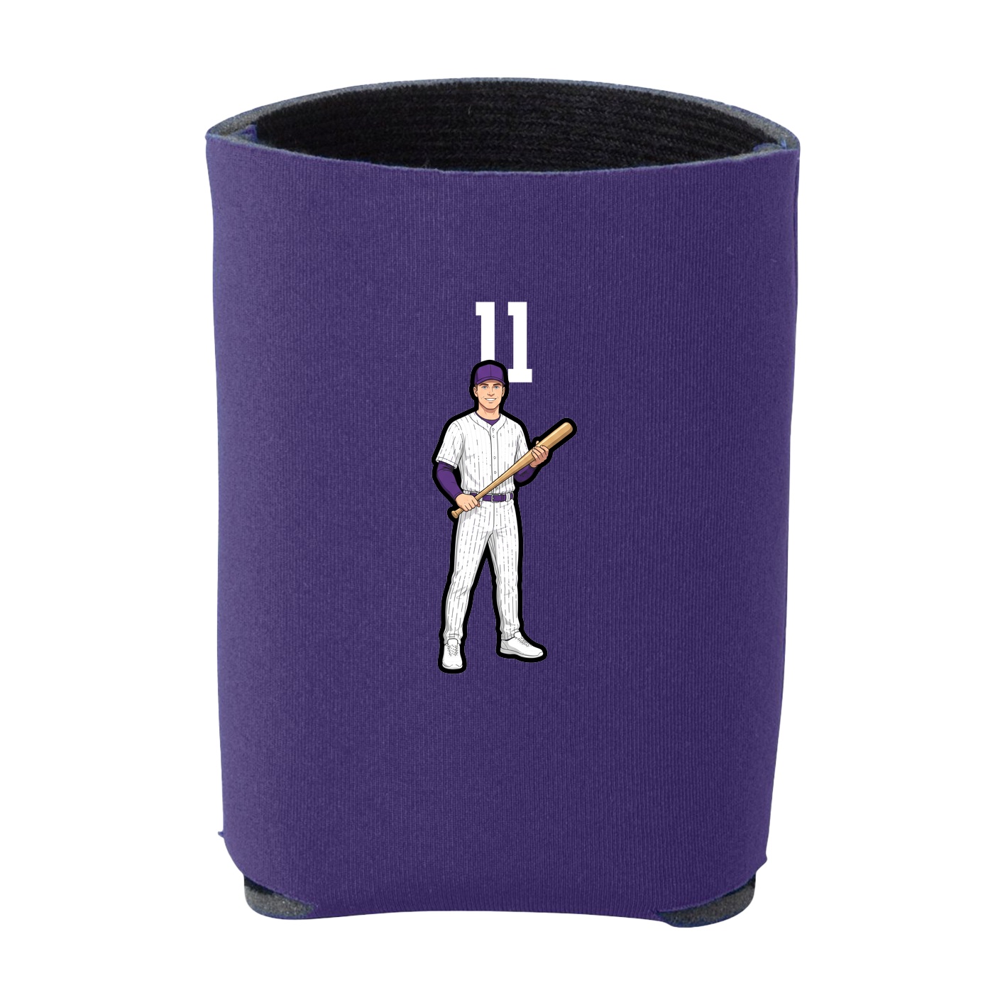 Can Holder — Number Top in Purple