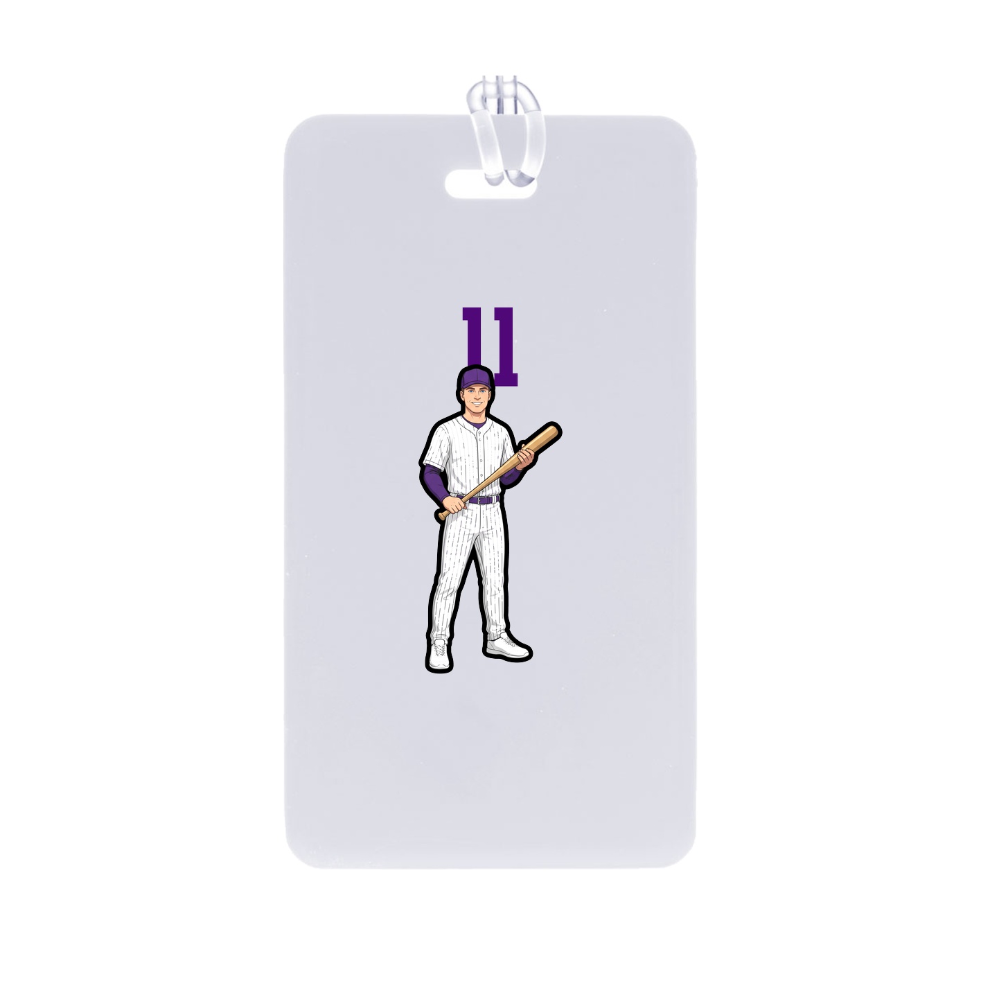 Bag Tag — Number Top in Classic