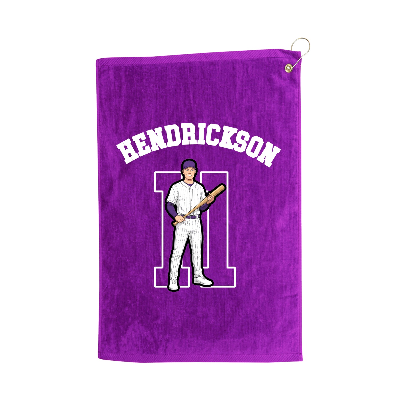 Golf Towel — Shirsey Arch in Purple